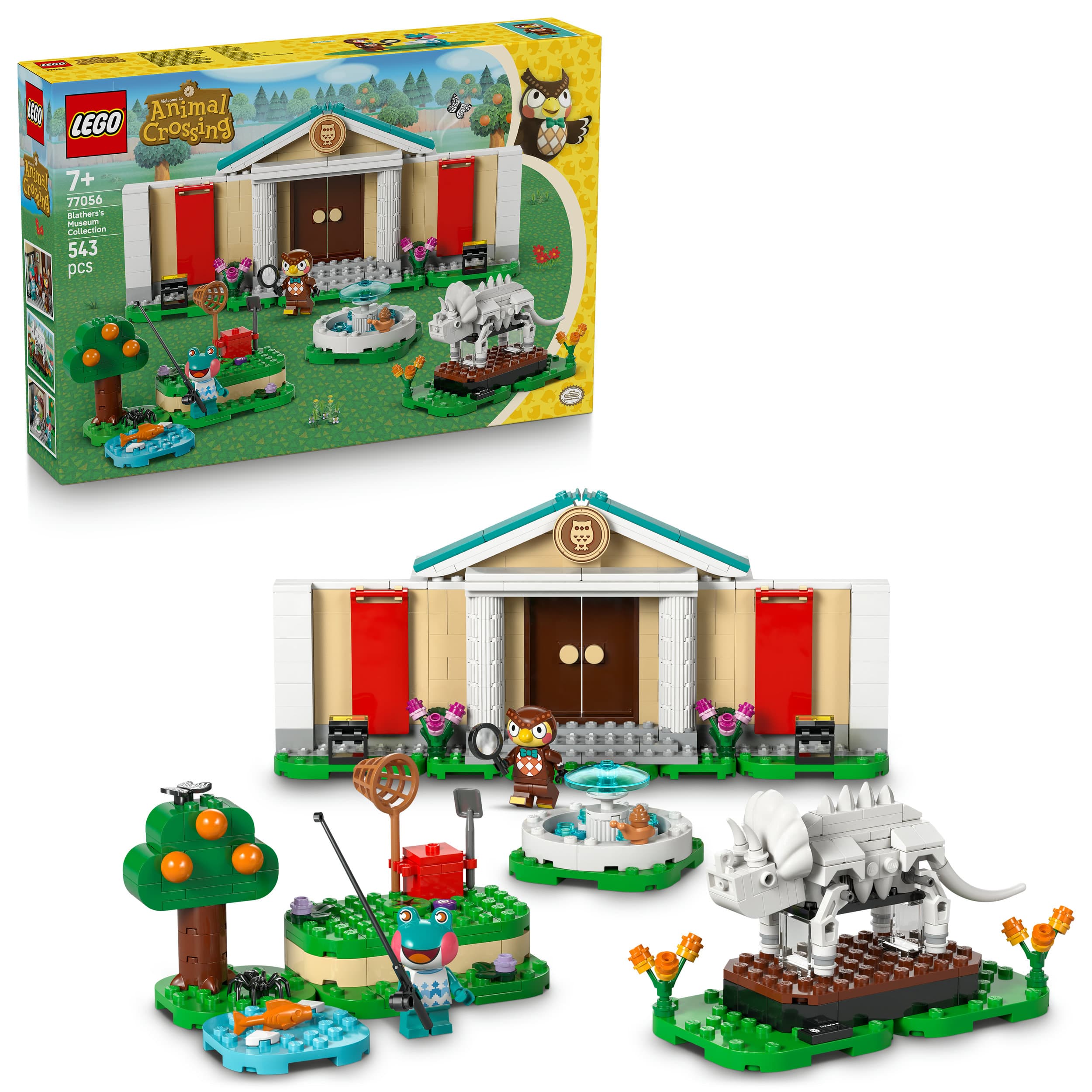 LEGO® Animal Crossing™ Eugens Museumssammlung 77056