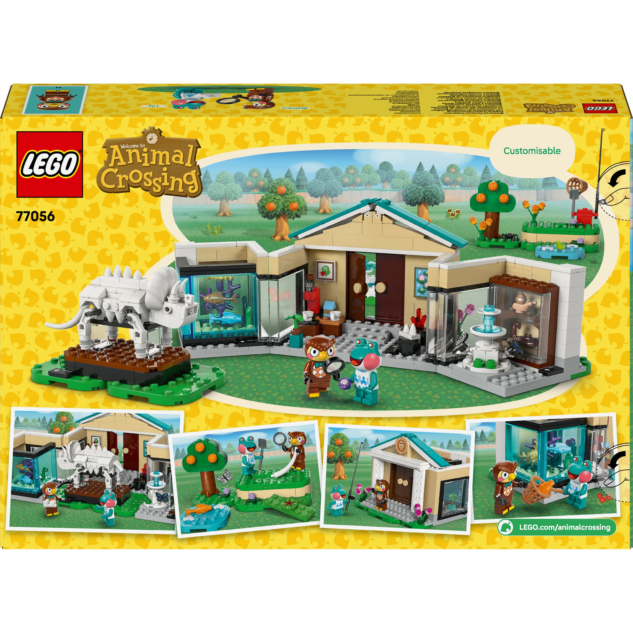 Produktbild LEGO® Animal Crossing™ Eugens Museumssammlung 77056 2 von 8