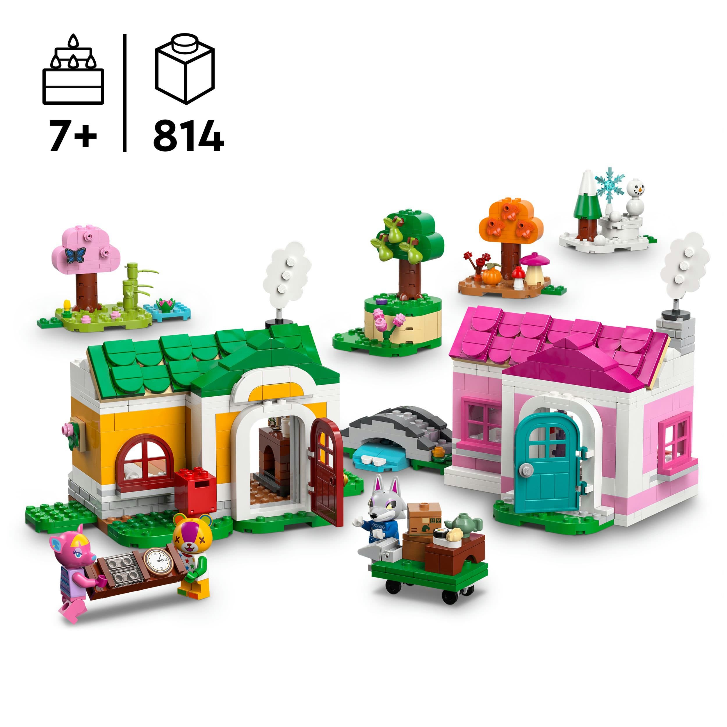 Produktbild LEGO® Animal Crossing™ Kreative Häuser: Jahreszeiten Voller Spaß 77057 6 von 8