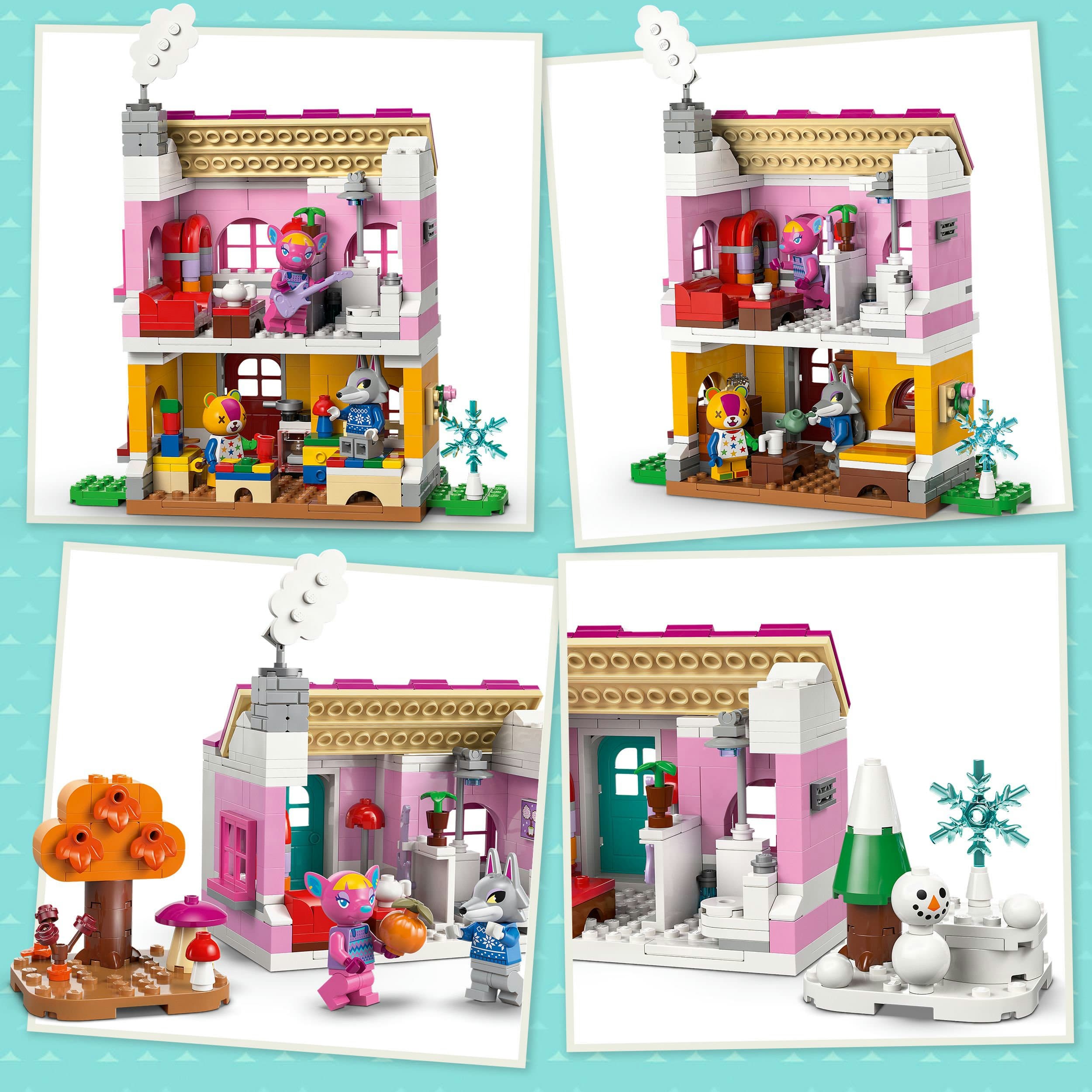 Produktbild LEGO® Animal Crossing™ Kreative Häuser: Jahreszeiten Voller Spaß 77057 4 von 8