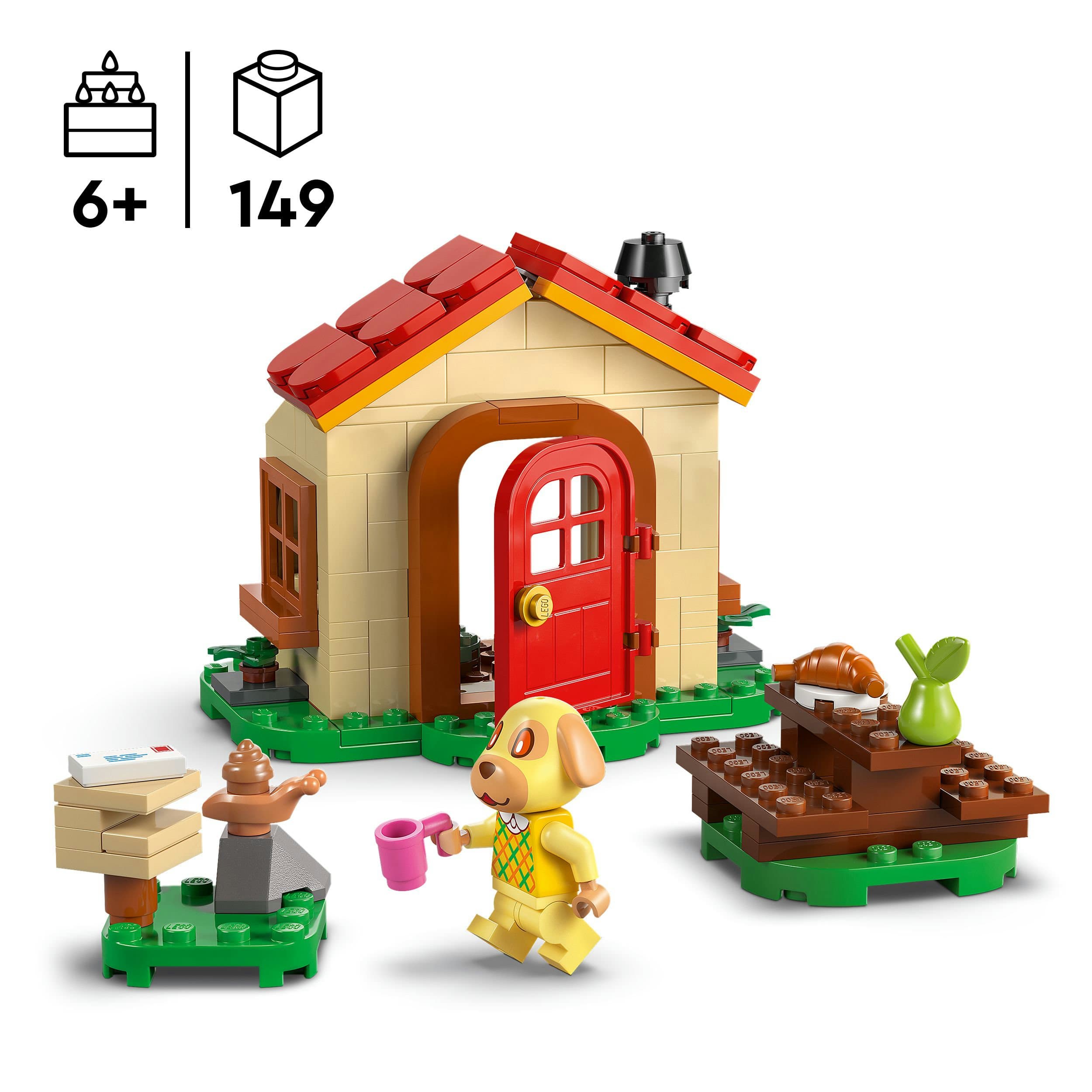 Produktbild LEGO® Animal Crossing™ Bienchens Gemütliches Haus 77058 6 von 8