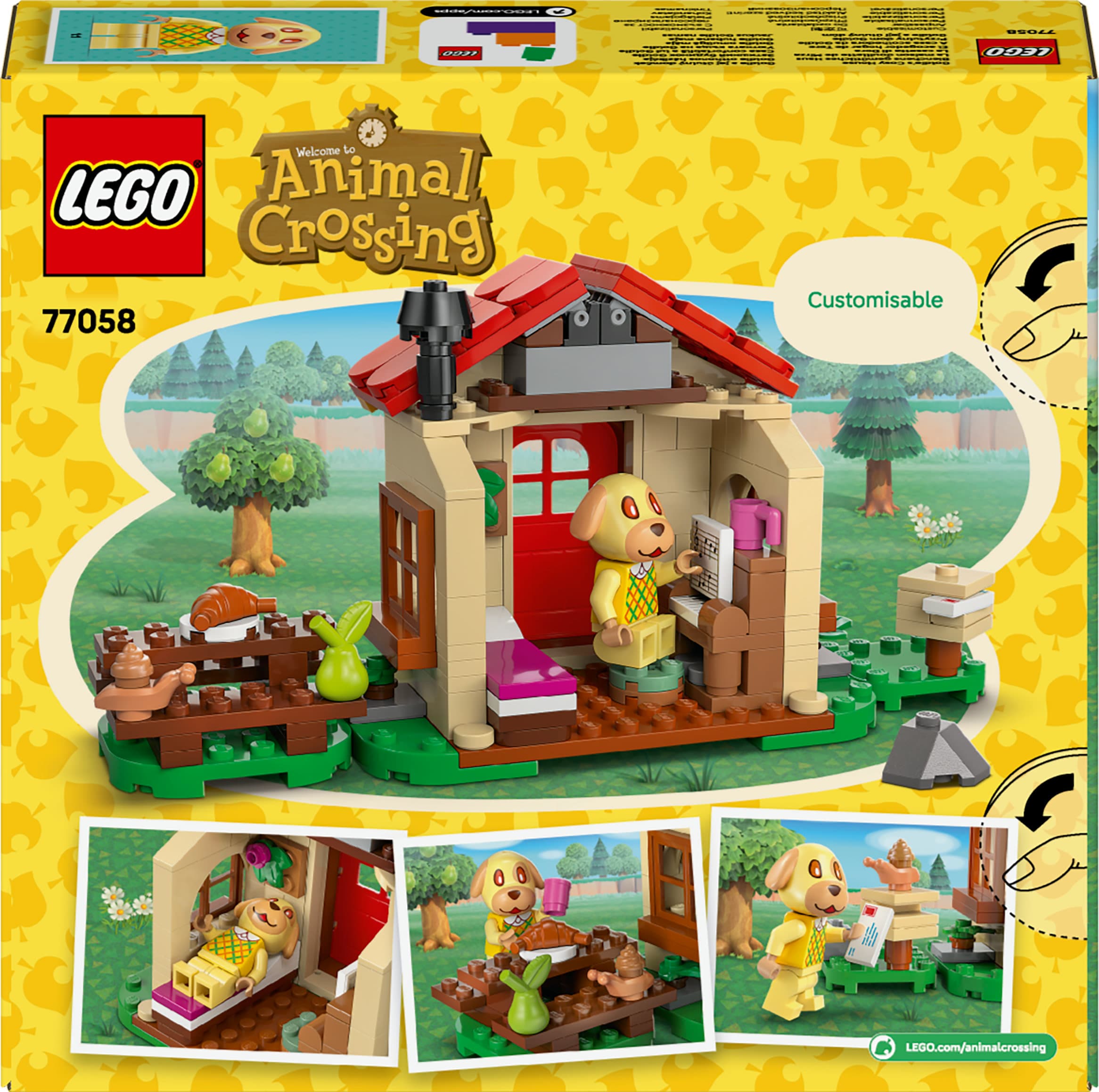 Produktbild LEGO® Animal Crossing™ Bienchens Gemütliches Haus 77058 2 von 8