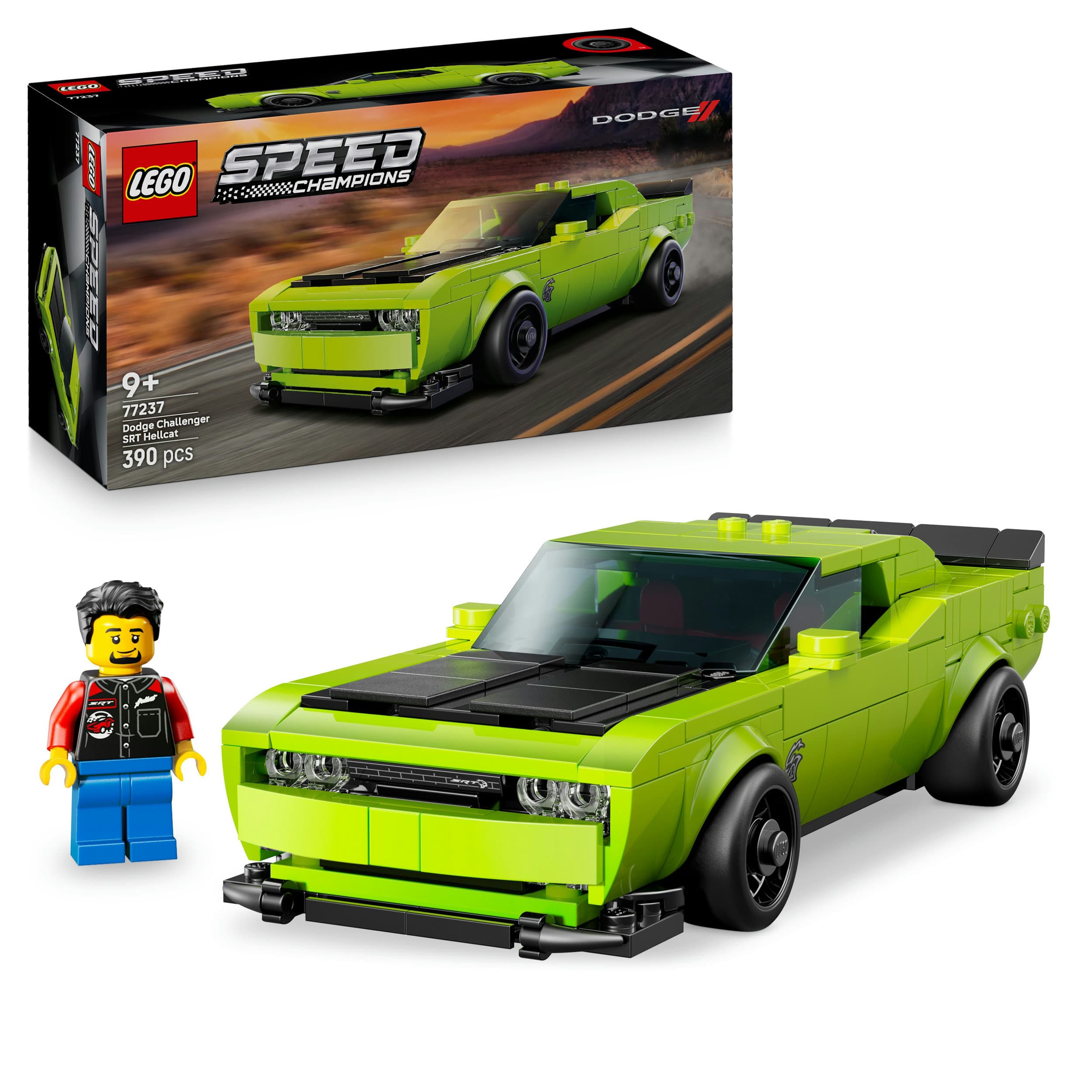 LEGO Speed Champions Dodge Challenger SRT Hellcat Sportwagen 77237