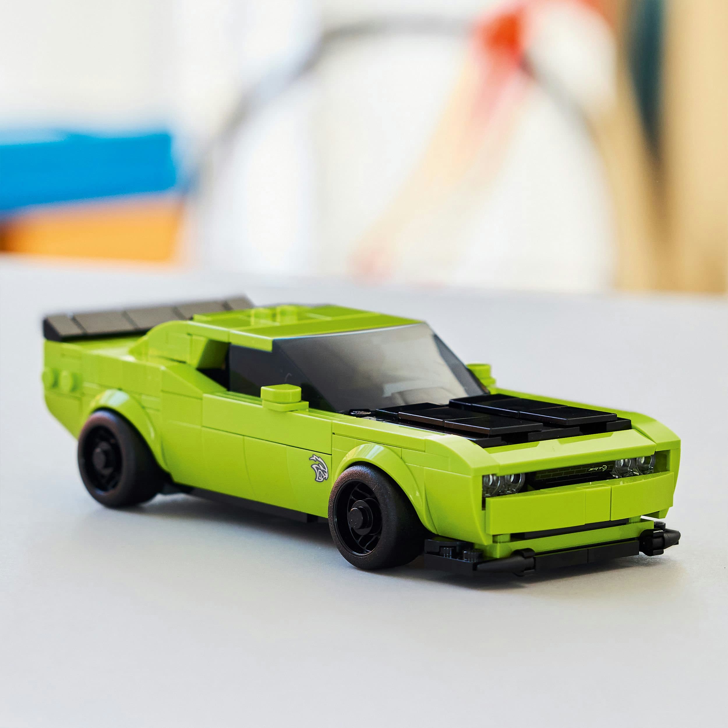 Produktbild LEGO Speed Champions Dodge Challenger SRT Hellcat Sportwagen 77237 3 von 8