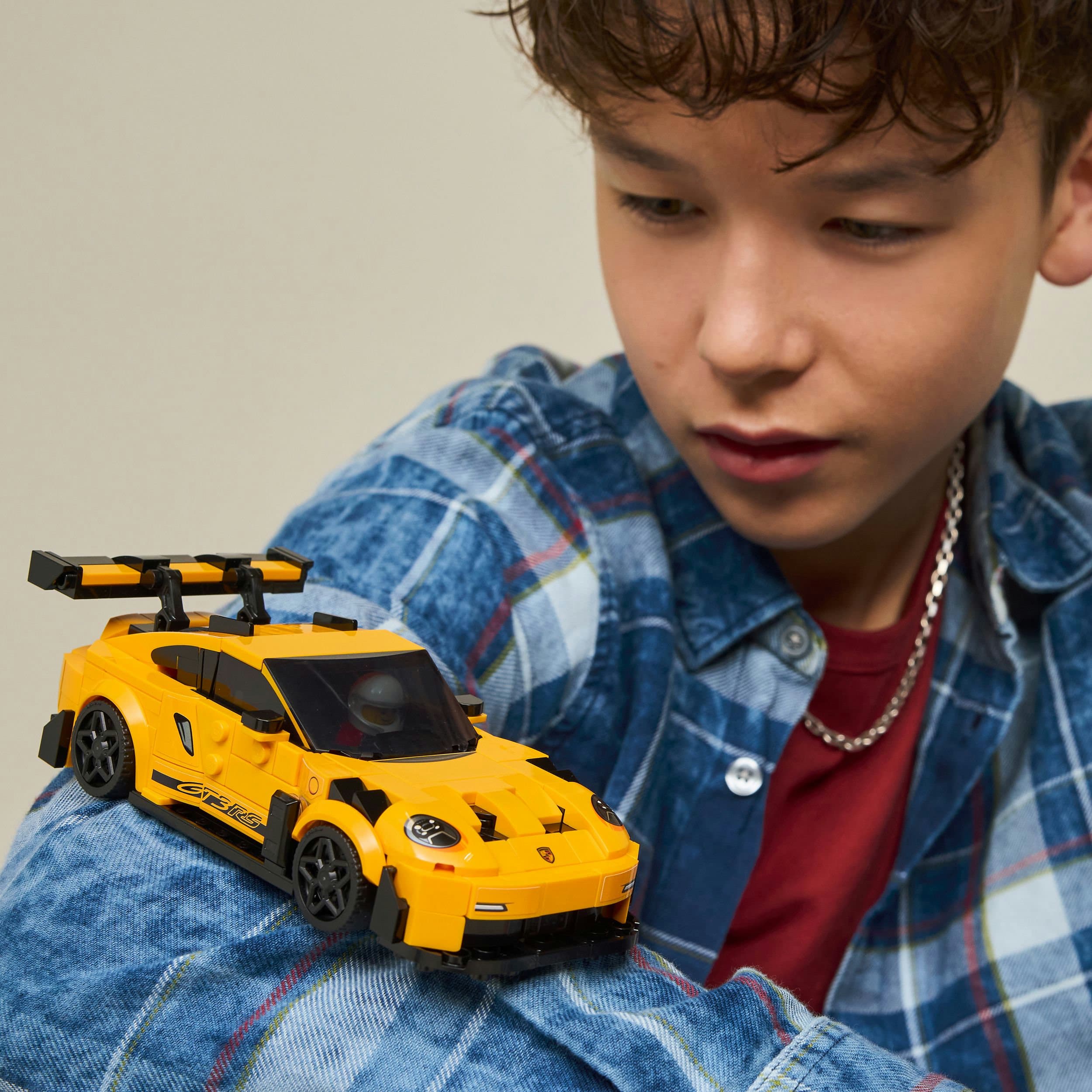Produktbild LEGO Speed Champions Porsche 911 GT3 RS Supersportwagen 77239, Spielzeug 7 von 8