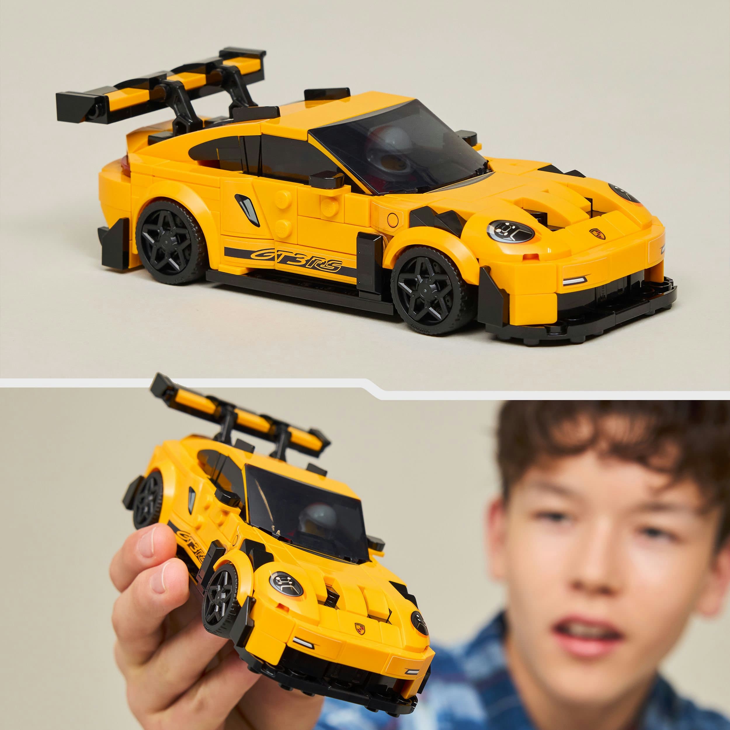 Produktbild LEGO Speed Champions Porsche 911 GT3 RS Supersportwagen 77239, Spielzeug 3 von 8