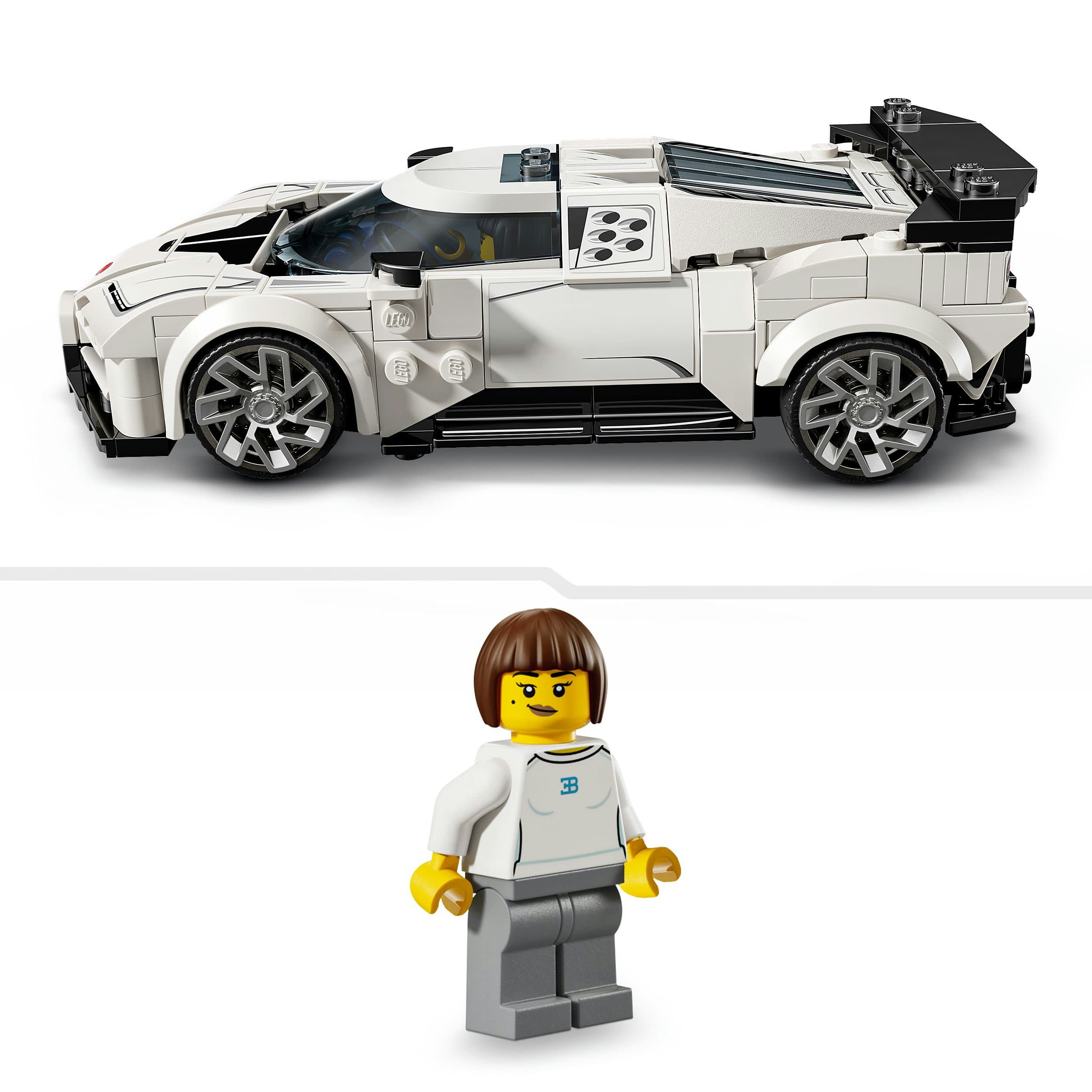 Produktbild LEGO® Speed Champions Bugatti Centodieci Hypersportwagen 77240 4 von 8
