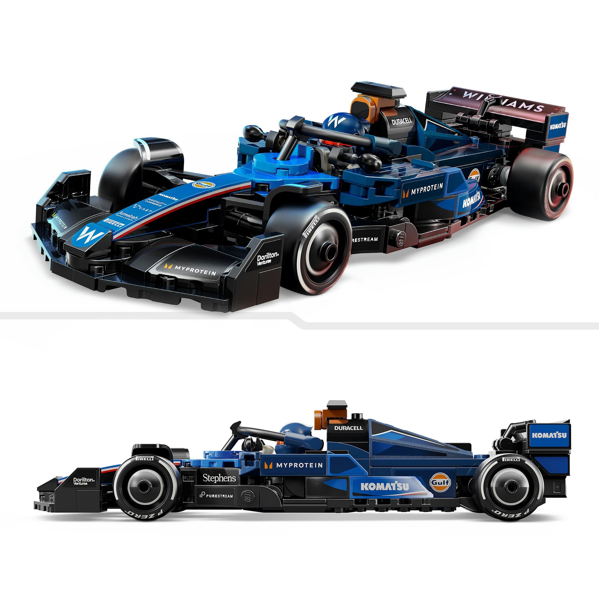 Produktbild LEGO Speed Champions Williams Racing FW46 F1 Rennauto Spielzeug 77249 5 von 7