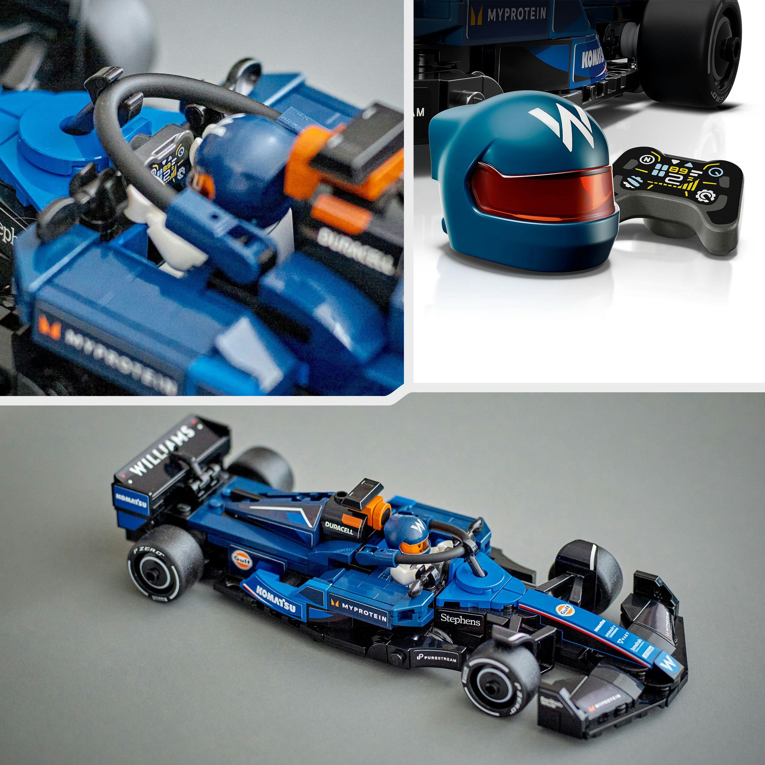 Produktbild LEGO Speed Champions Williams Racing FW46 F1 Rennauto Spielzeug 77249 3 von 7