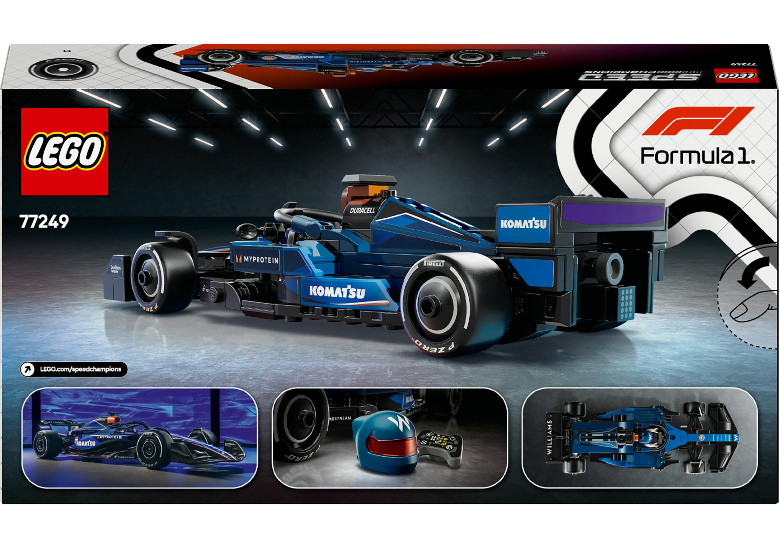 Produktbild LEGO Speed Champions Williams Racing FW46 F1 Rennauto Spielzeug 77249 2 von 7