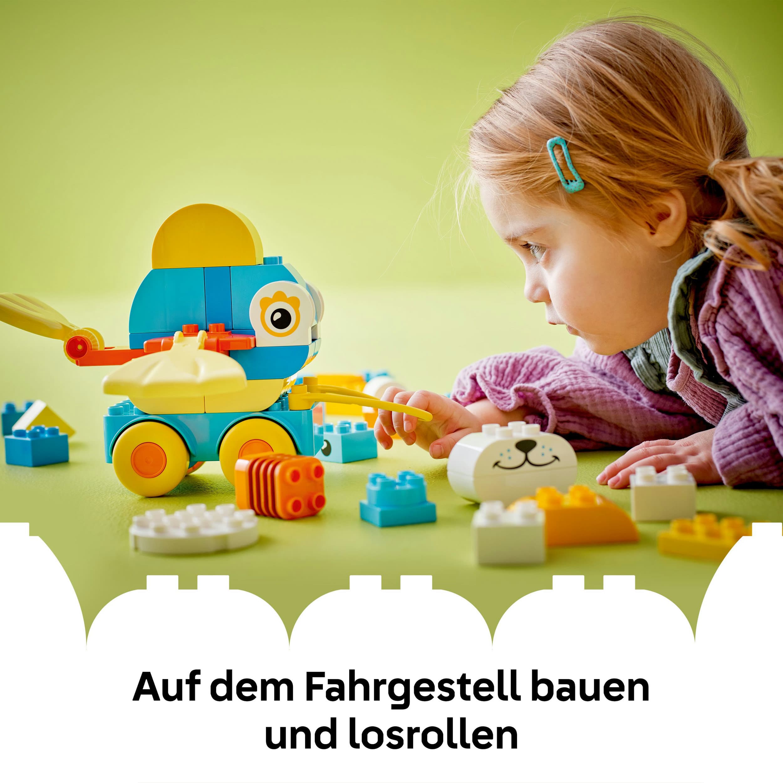 Produktbild LEGO DUPLO Tiere auf Rädern 3-in-1-Set - Lernspielzeug ab 2 Jahren 10448 3 von 7