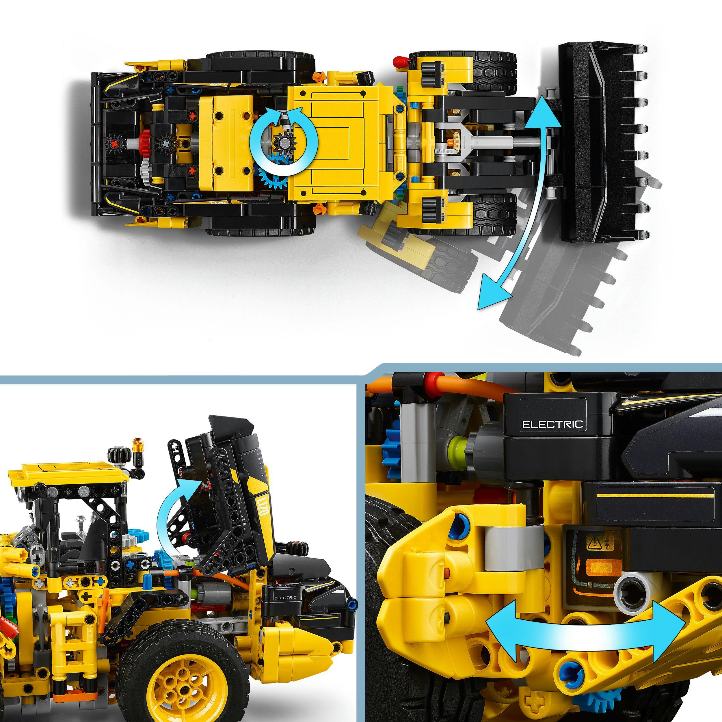Produktbild LEGO Technic Volvo L120 Electric Radlader - Spielzeug - Geschenk - 42209 4 von 7