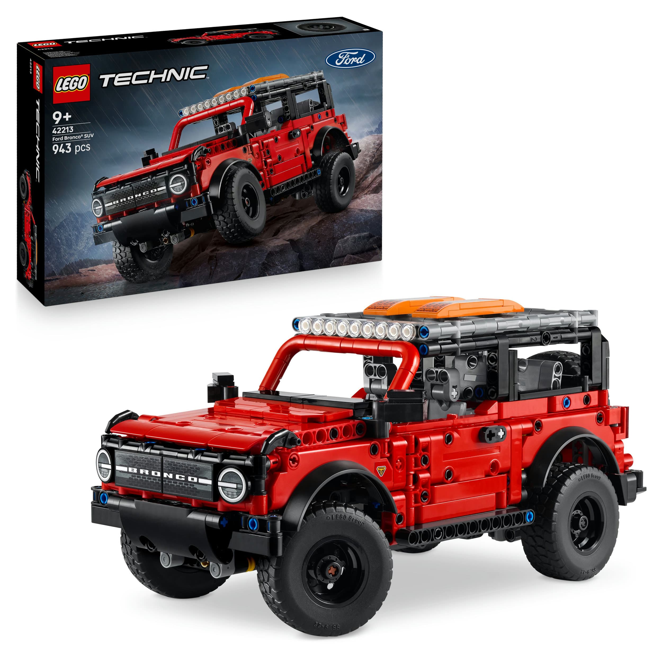 LEGO Technic Ford Bronco Offroader 42213 – Modellauto ab 9 Jahren