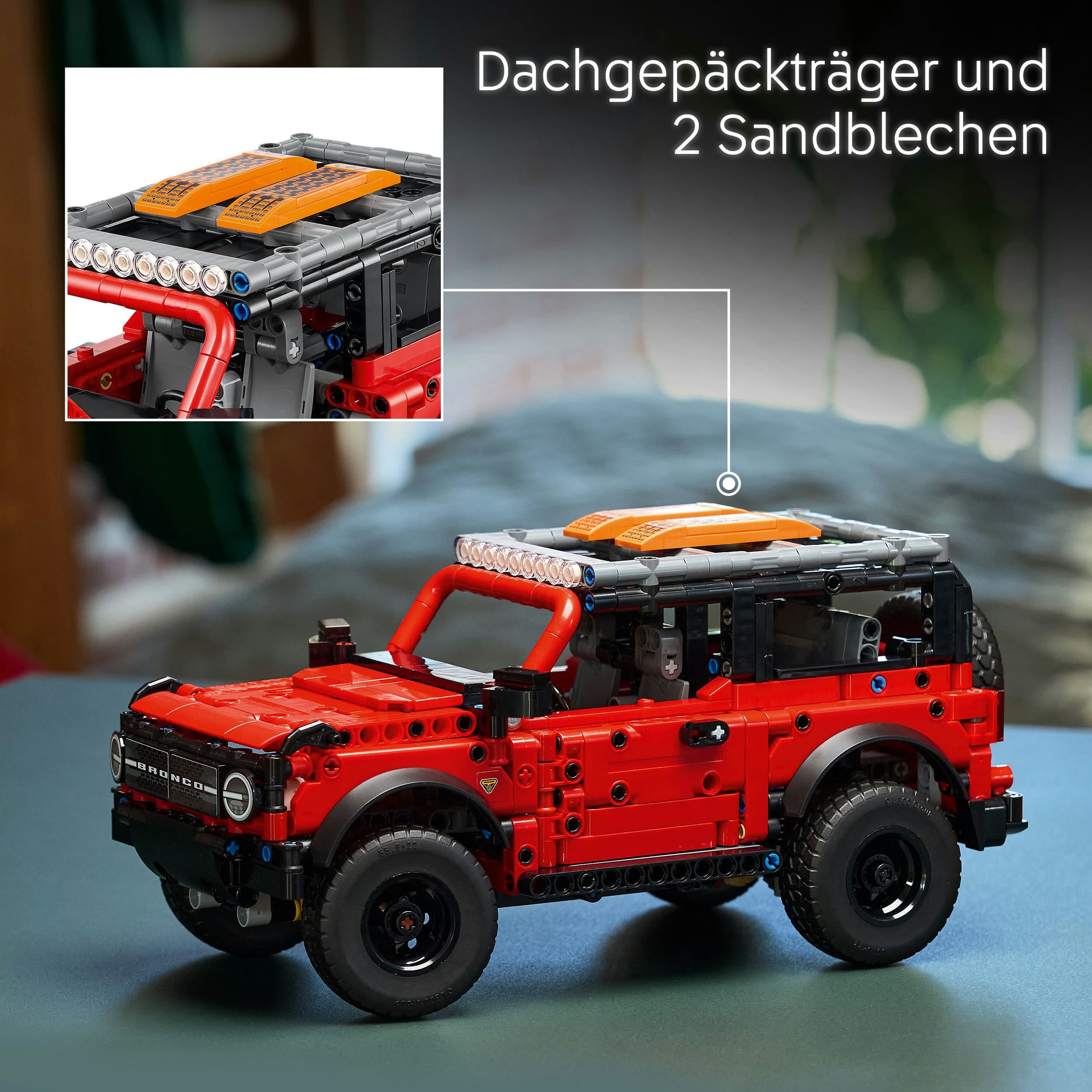 Produktbild LEGO Technic Ford Bronco Offroader 42213 – Modellauto ab 9 Jahren 4 von 9