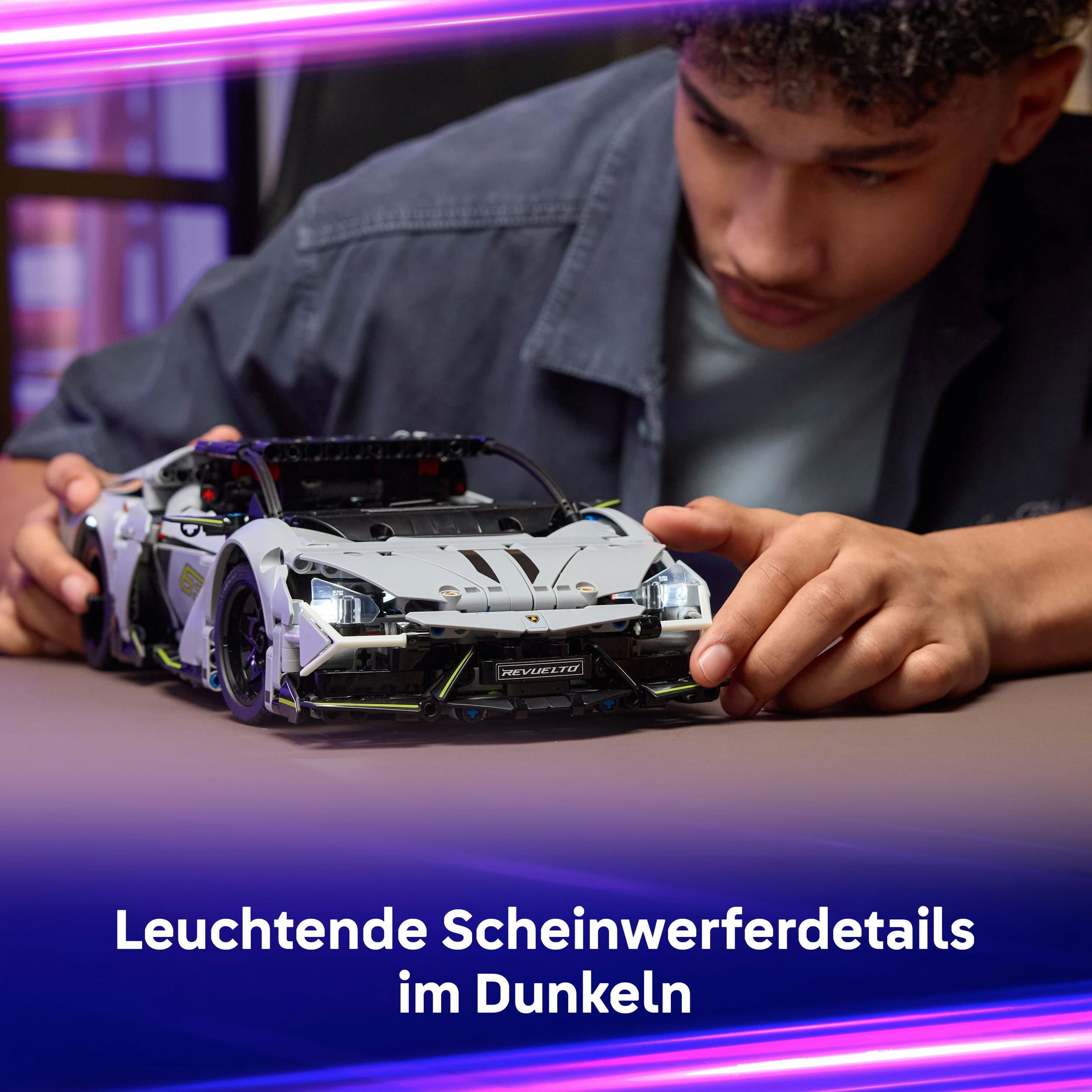 Produktbild LEGO Technic Lamborghini Revuelto Supersportwagen 42214 - Spielzeug 6 von 9