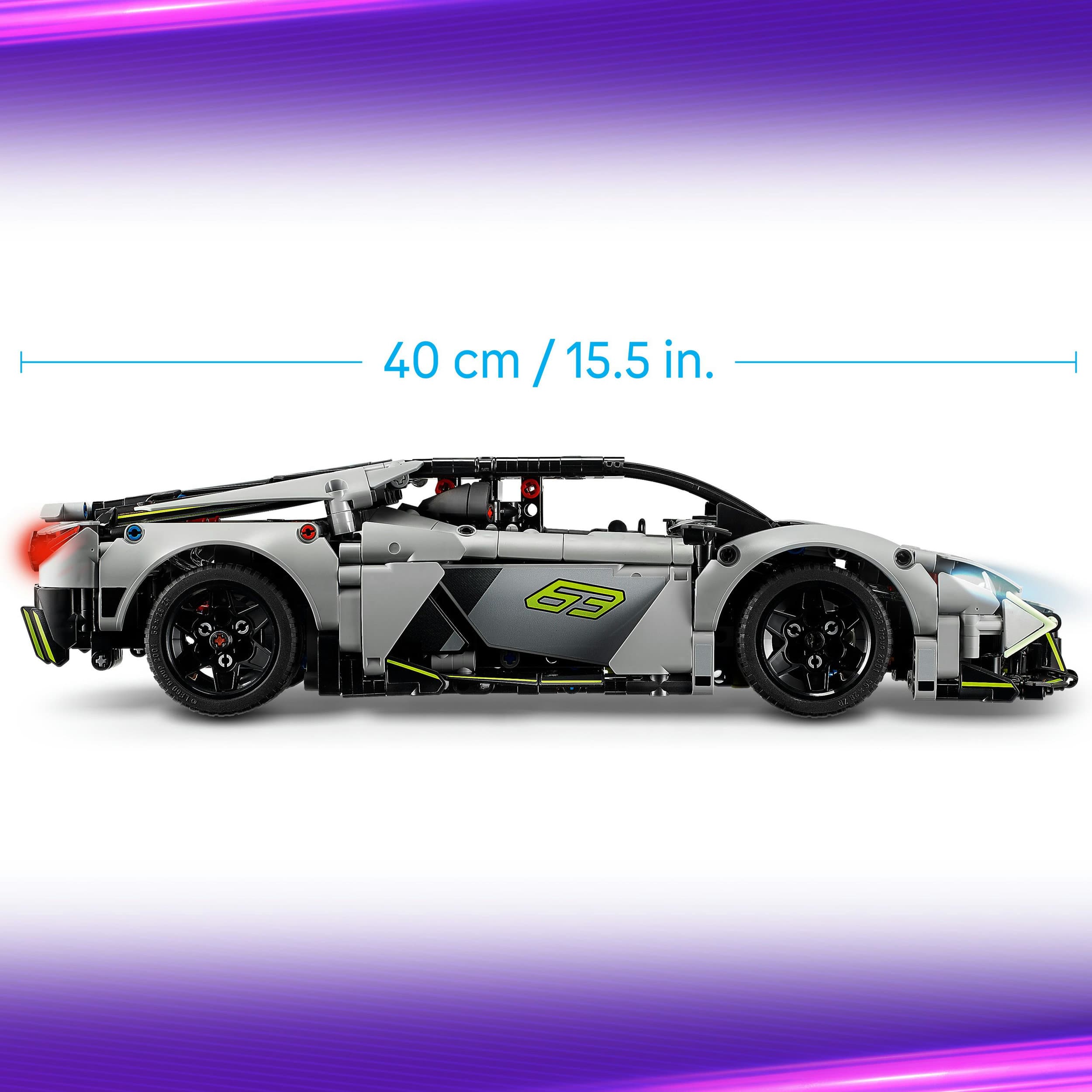 Produktbild LEGO Technic Lamborghini Revuelto Supersportwagen 42214 - Spielzeug 3 von 9