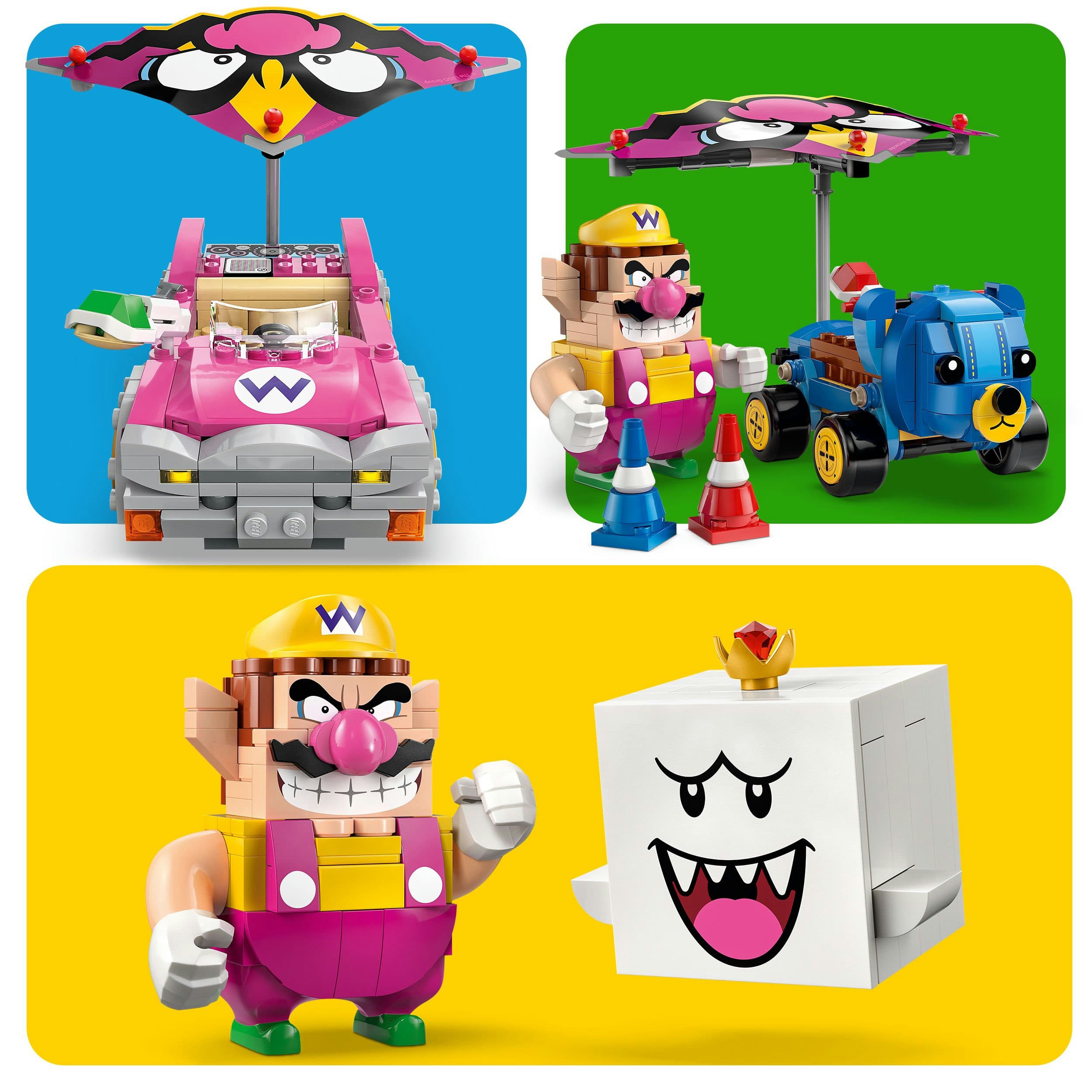 Produktbild LEGO® Super Mario™: Mario Kart™ – Wario & König Buu Huu 72038 3 von 8