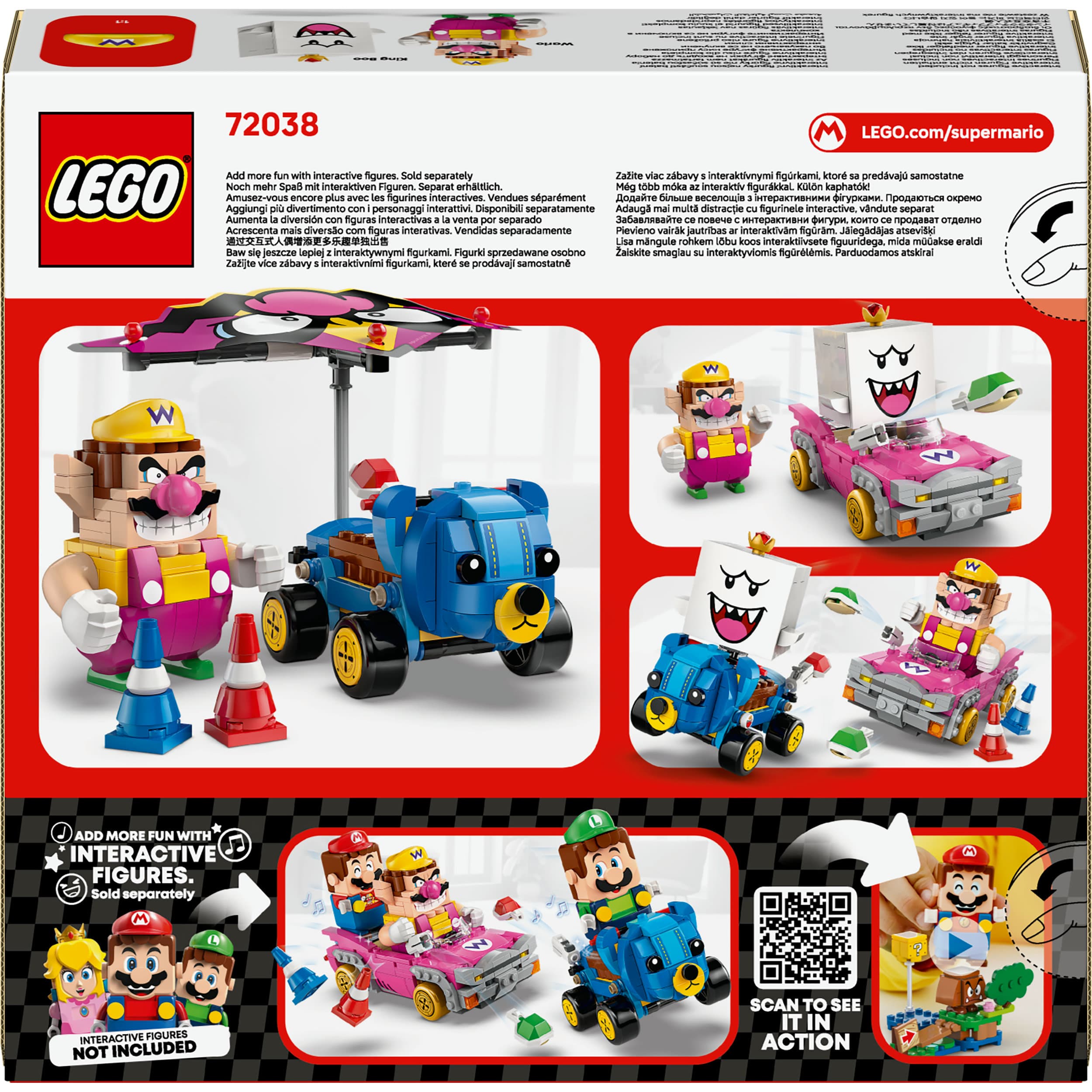 Produktbild LEGO® Super Mario™: Mario Kart™ – Wario & König Buu Huu 72038 2 von 8