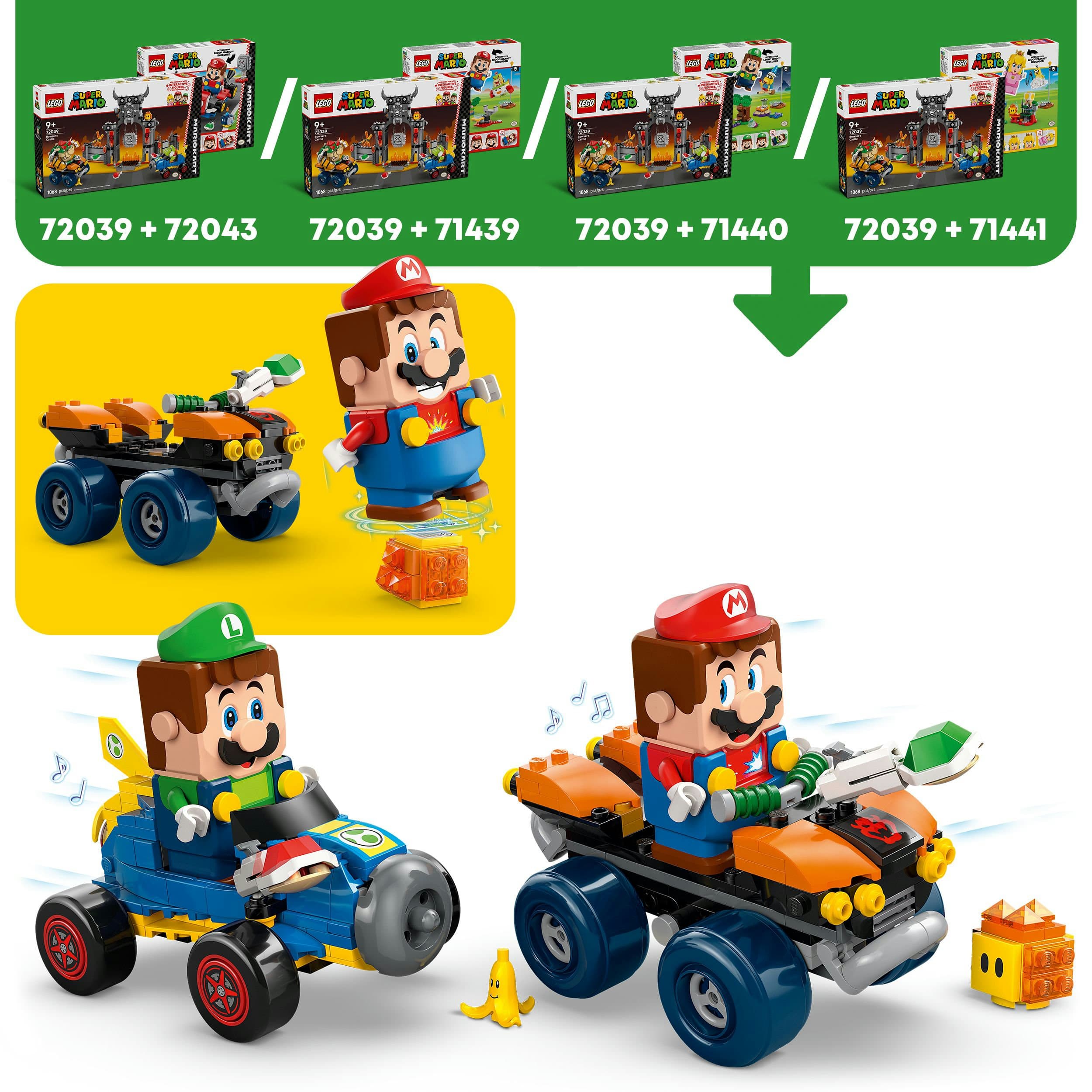 Produktbild LEGO® Super Mario™: Mario Kart™ – Bowsers Festung 72039 5 von 8