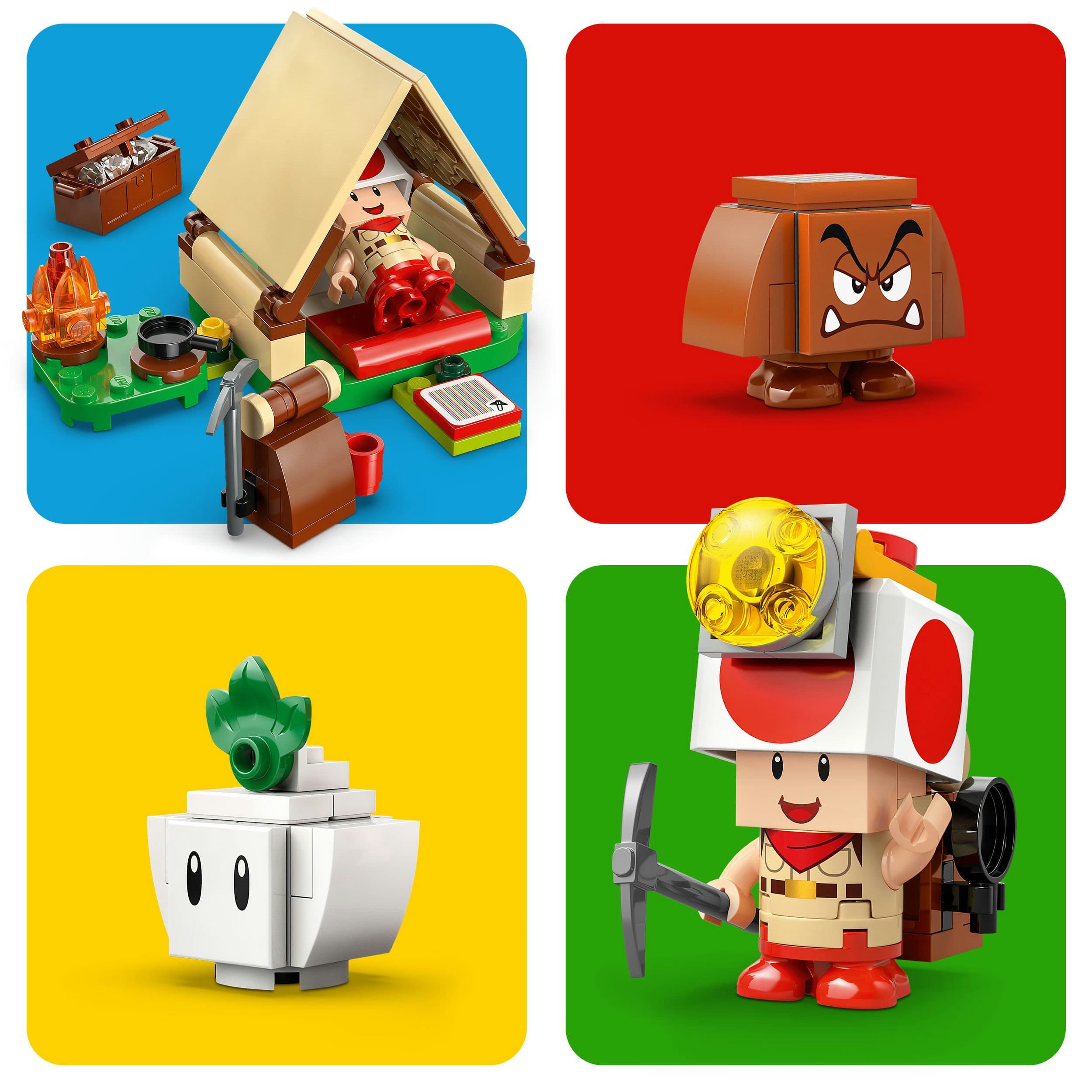 Produktbild LEGO® Super Mario™: Kapitän Toad-Camp 72040 3 von 8