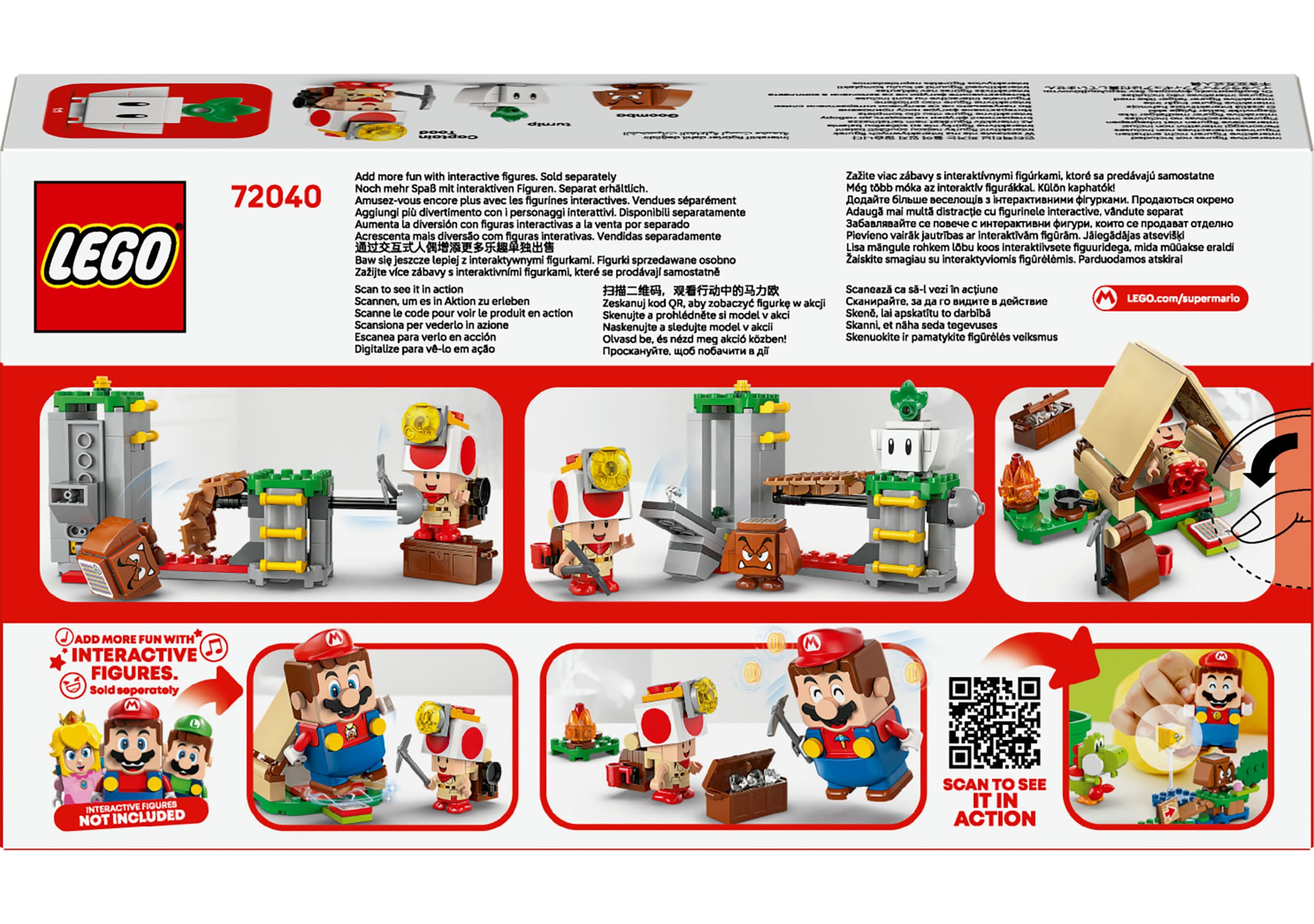 Produktbild LEGO® Super Mario™: Kapitän Toad-Camp 72040 2 von 8