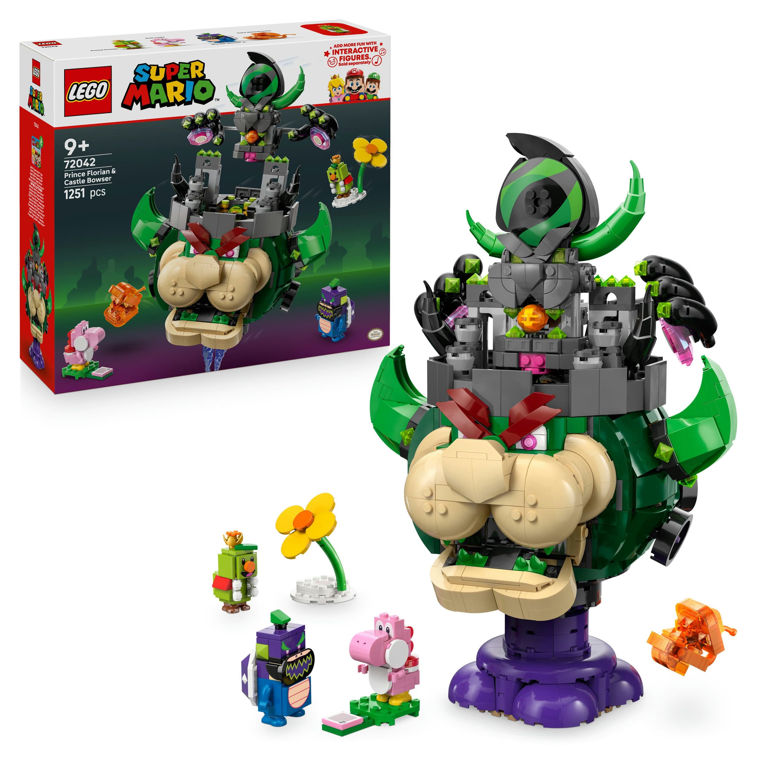 LEGO® Super Mario™: Prinz Florian & Schloss-Bowser 72042