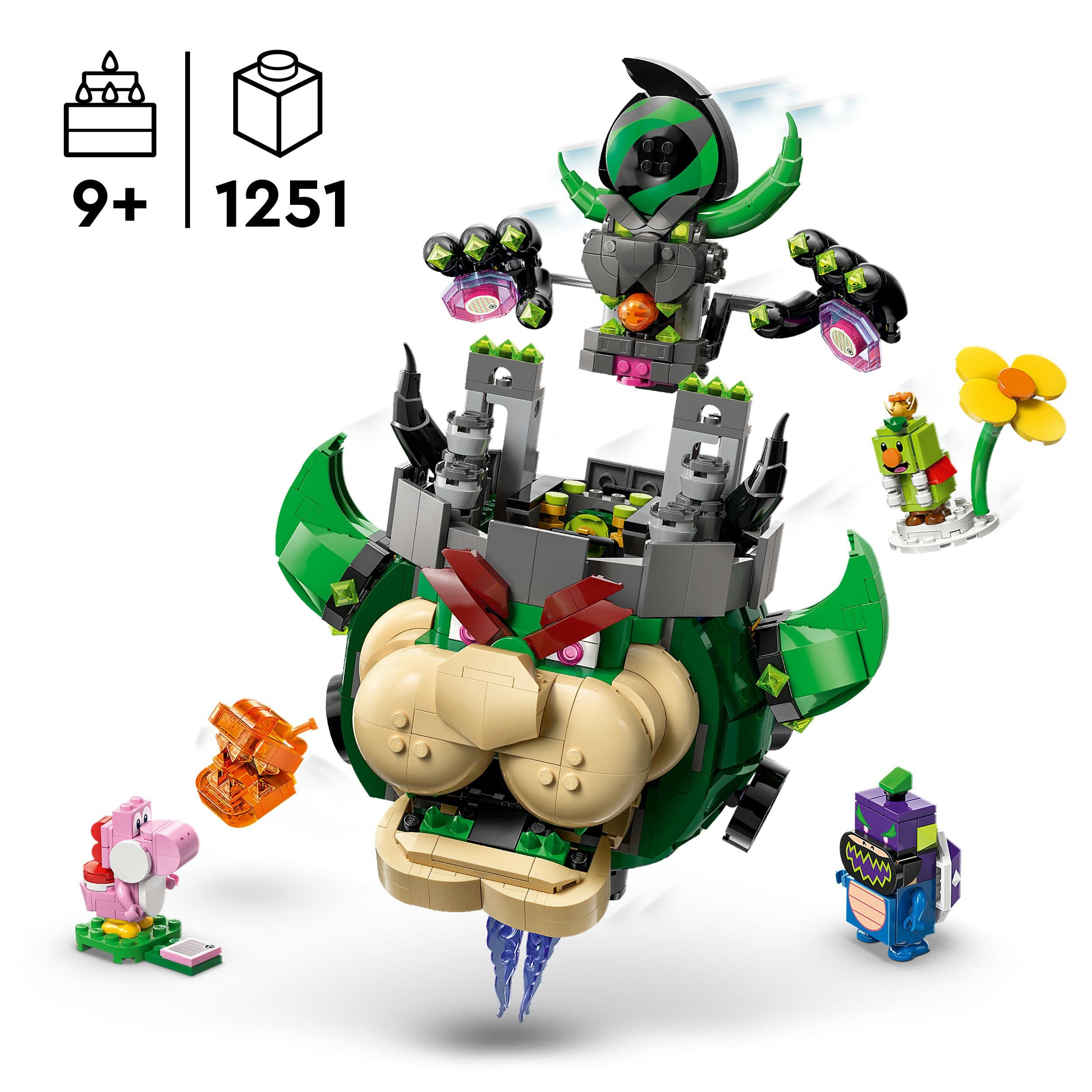Produktbild LEGO® Super Mario™: Prinz Florian & Schloss-Bowser 72042 6 von 8