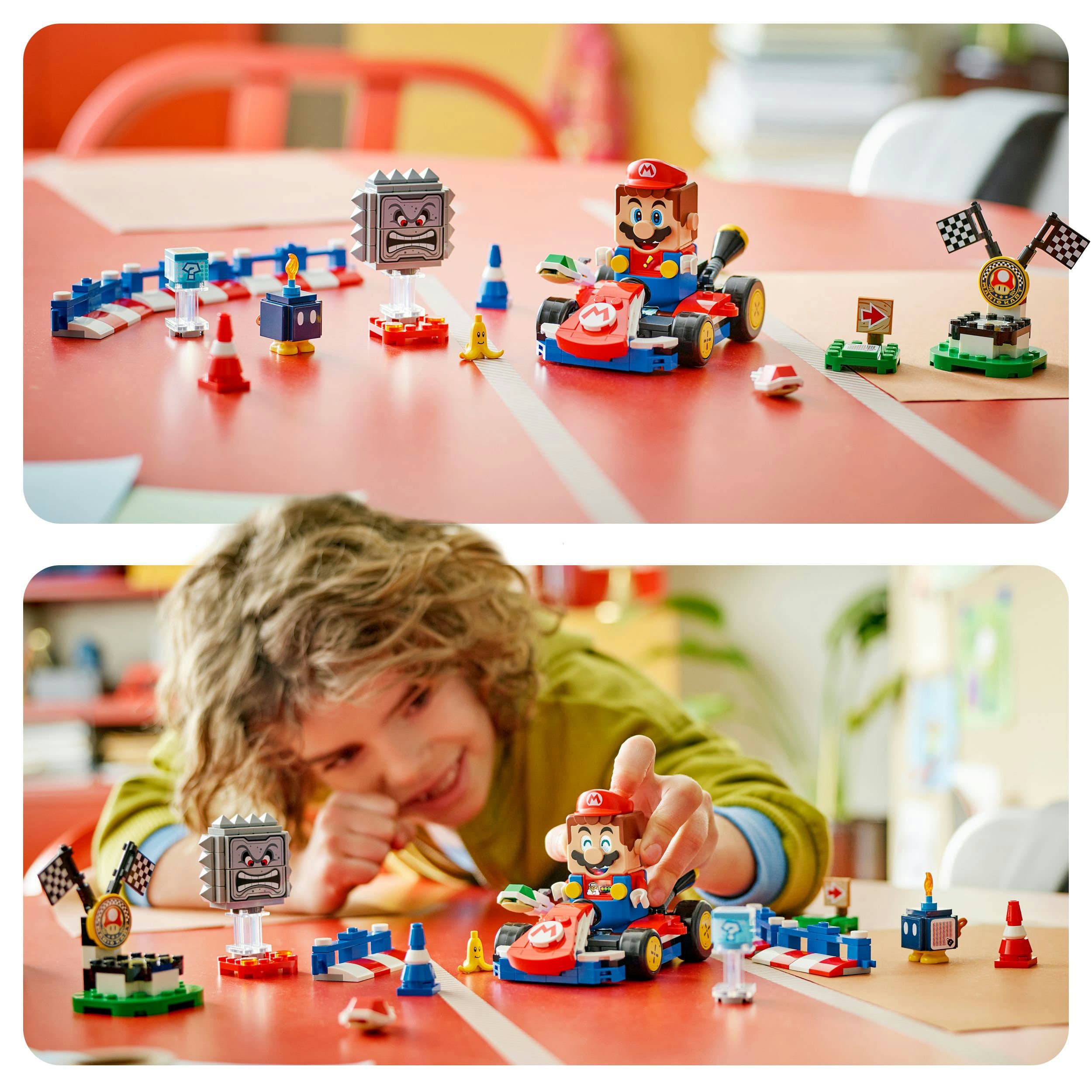 Produktbild LEGO® Super Mario: Mario Kart – Interaktiver LEGO® Mario™ & Standard-Kart 72043 7 von 8