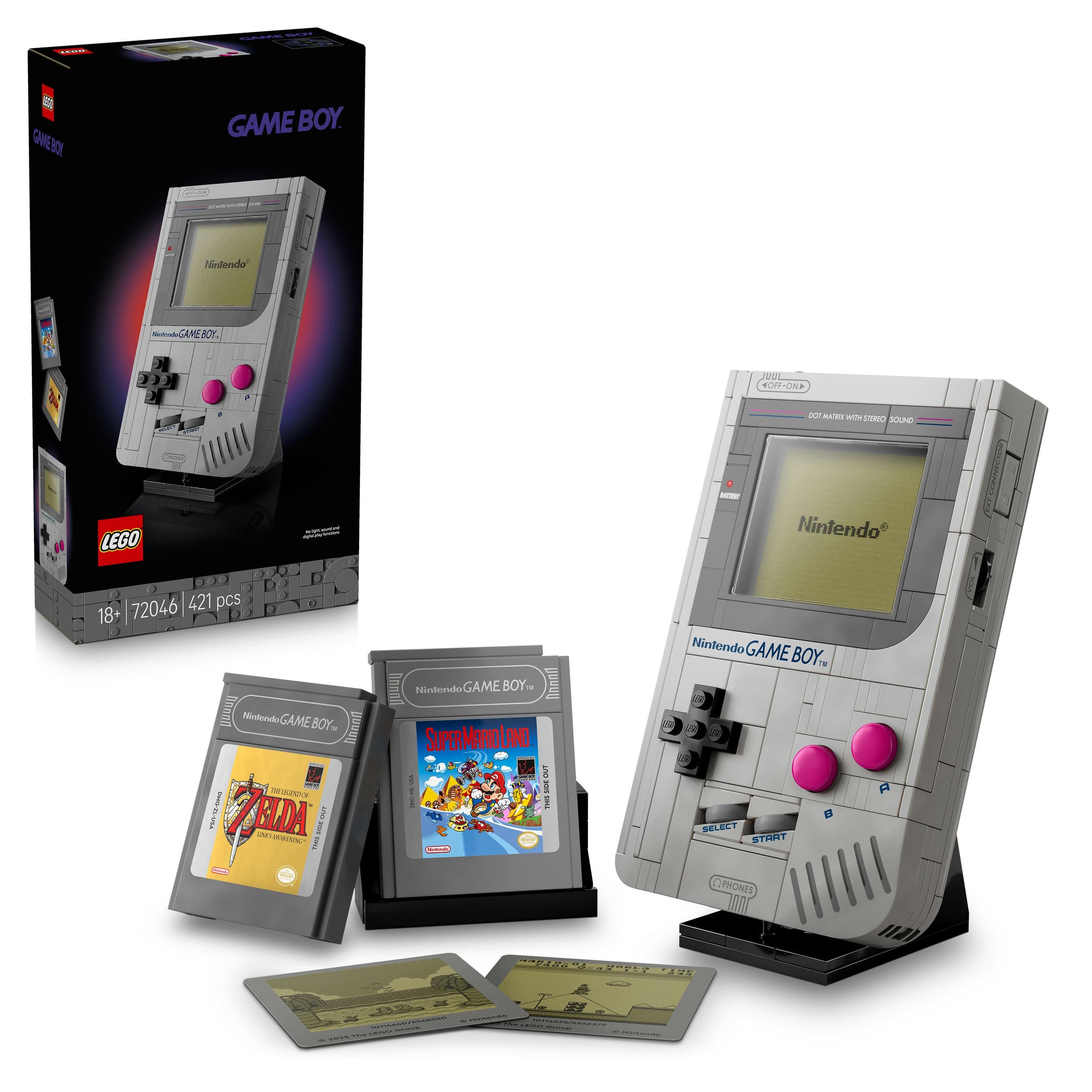 LEGO Super Mario 72046 Game Boy, Erwachsene, Modellbau für Erwachsene