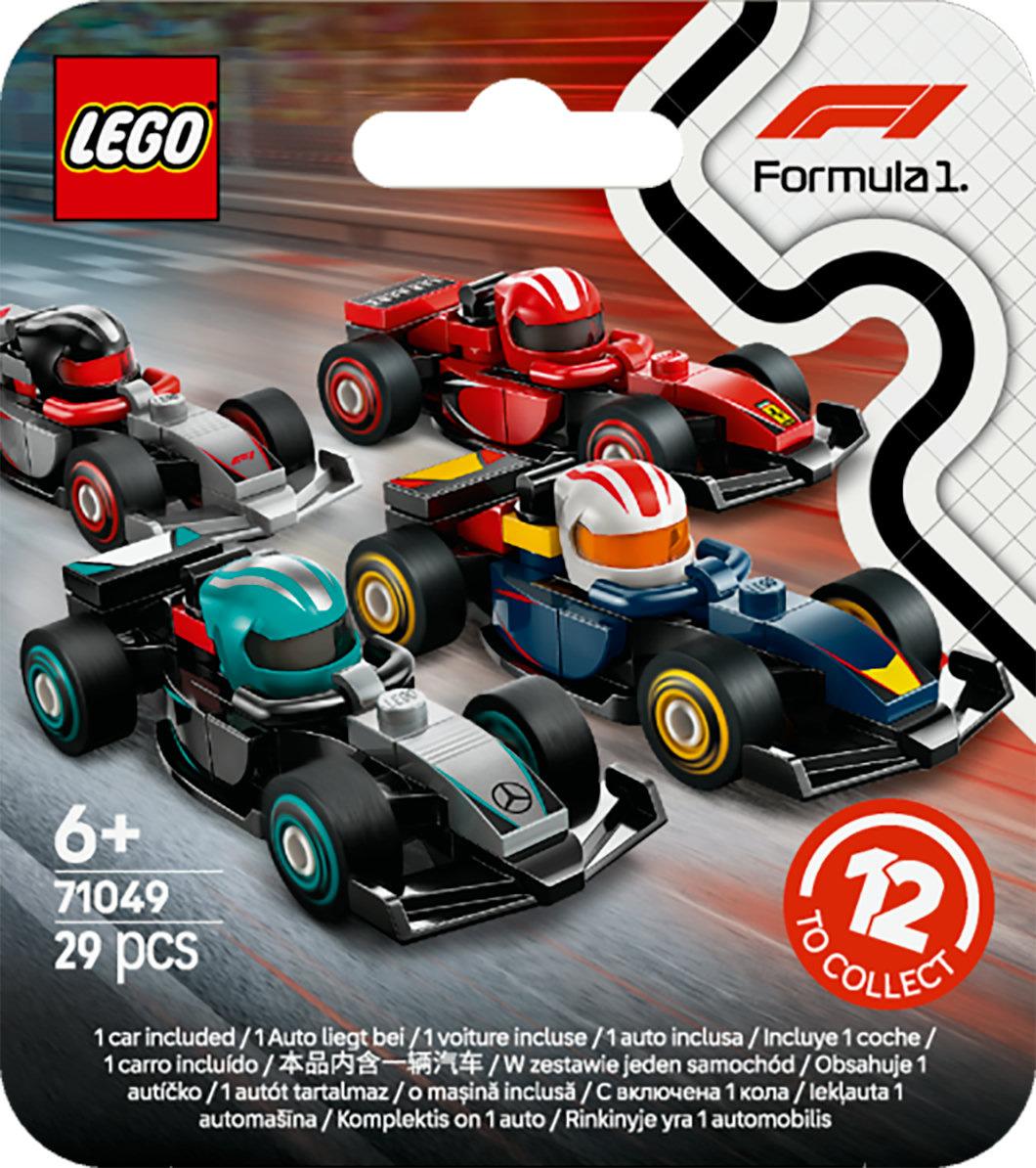 Produktbild LEGO F1 Rennwagen zum Sammeln - Bau- und Spielset für Kinder 71049 10 von 12