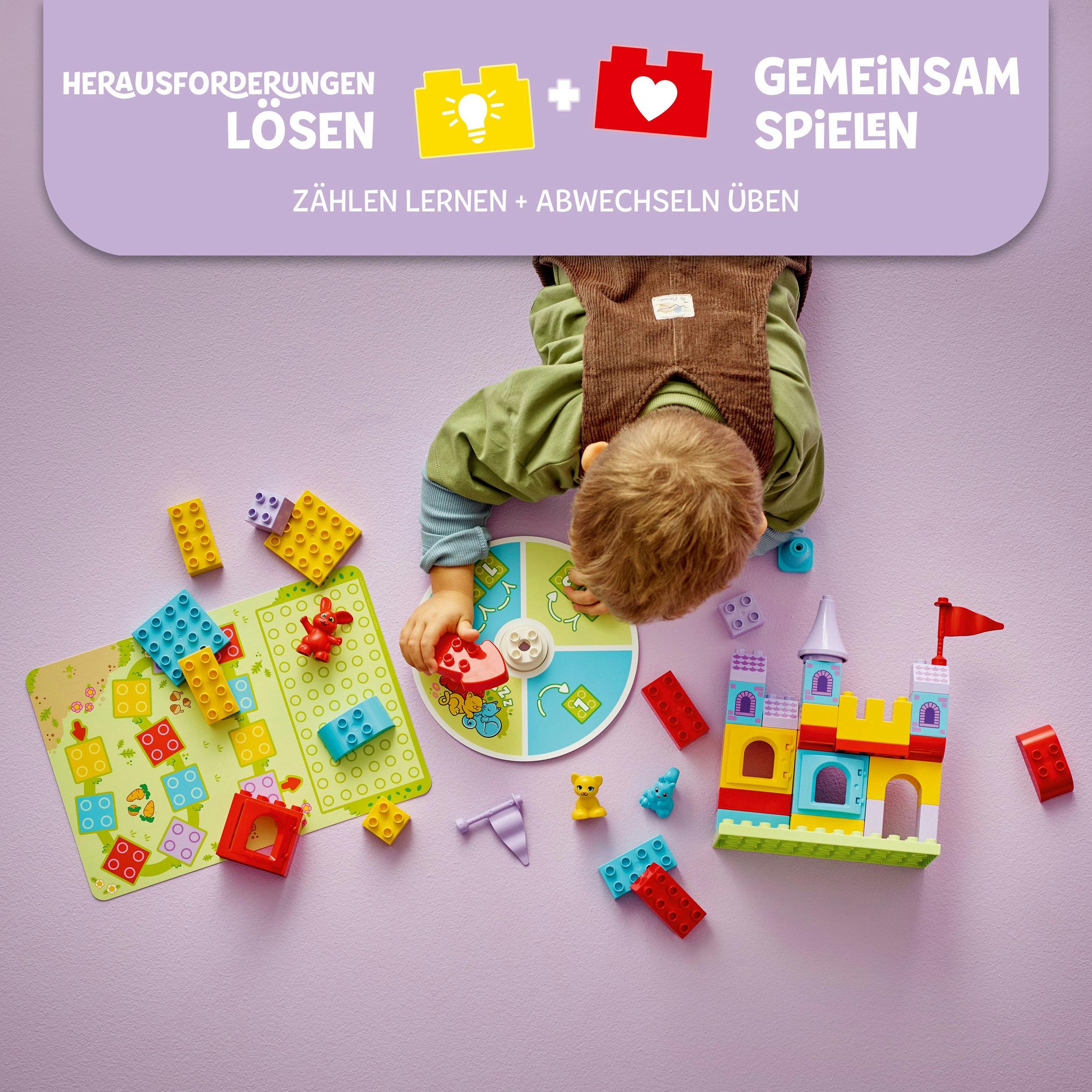Produktbild LEGO DUPLO 2in1 Hopsys Burgspiel - Lernspielzeug für Kleinkinder - 10450 6 von 7