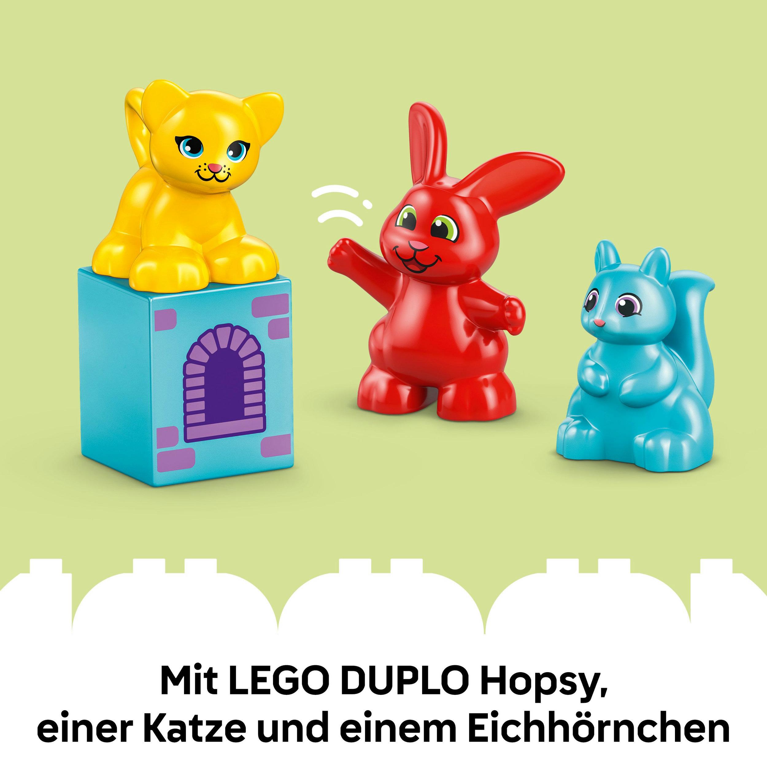 Produktbild LEGO DUPLO 2in1 Hopsys Burgspiel - Lernspielzeug für Kleinkinder - 10450 3 von 7