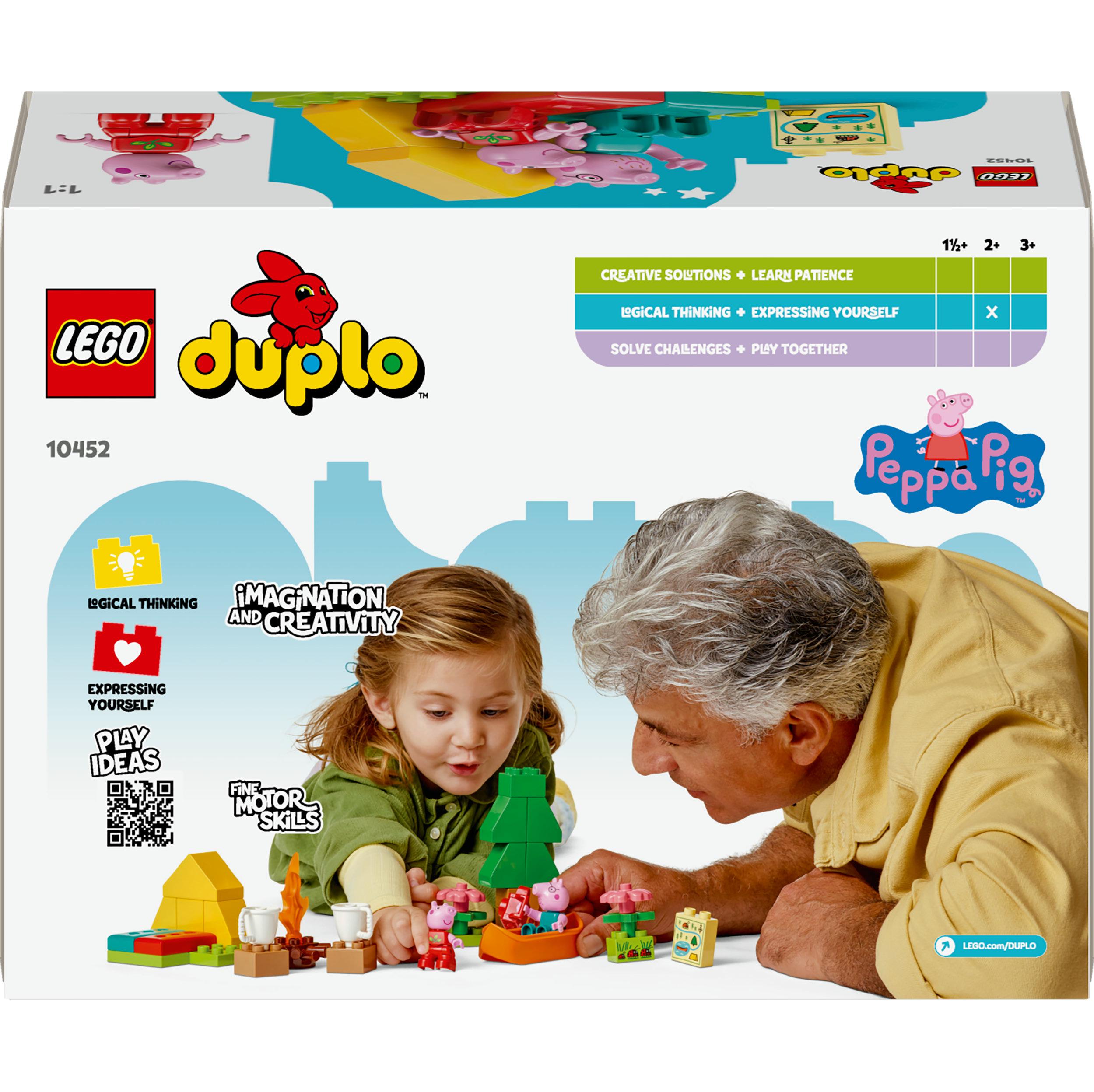 Produktbild LEGO DUPLO Peppa Wutz Campingausflug - Lernspielzeug mit Zelt 10452 2 von 7