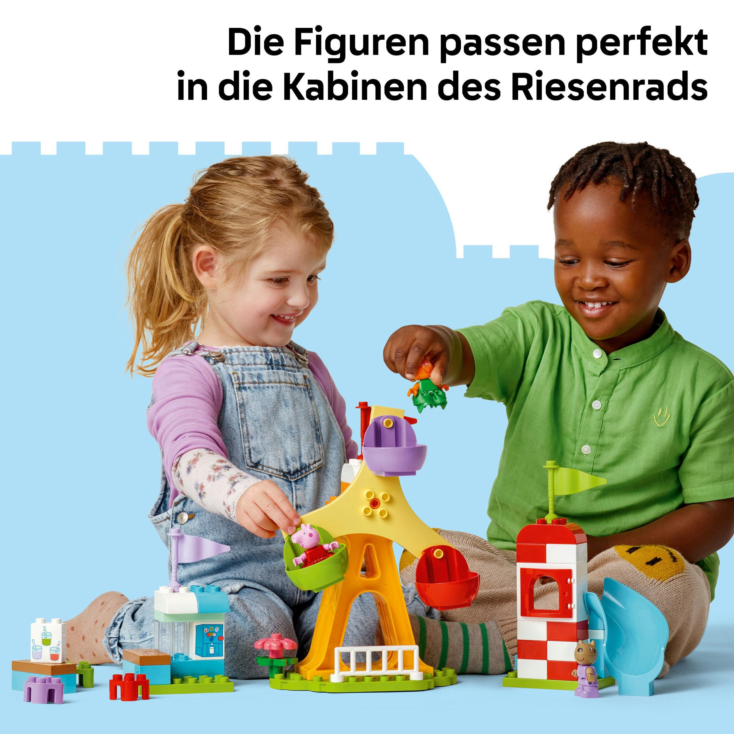 Produktbild LEGO DUPLO Peppa Wutz Jahrmarkt - Lernspielzeug für Kleinkinder 10453 4 von 7