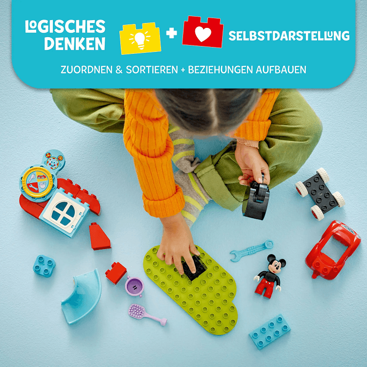 Produktbild 10454 Mickys Clubhaus und Auto 6 von 8