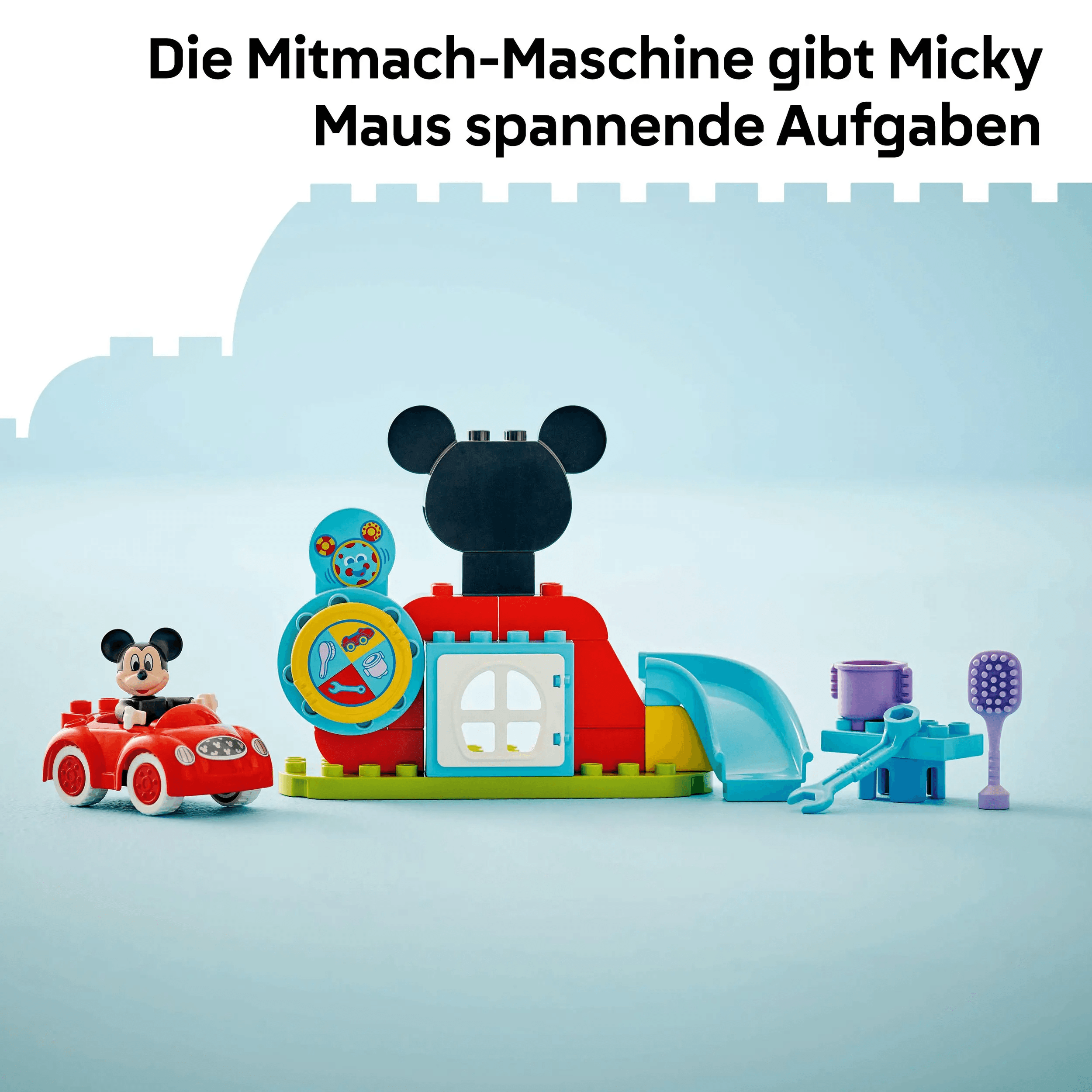 Produktbild 10454 Mickys Clubhaus und Auto 5 von 8