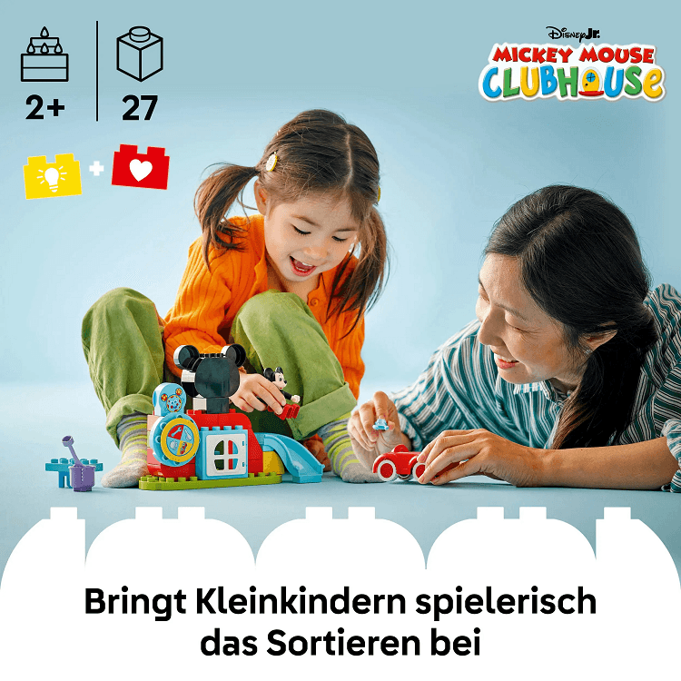Produktbild 10454 Mickys Clubhaus und Auto 2 von 8