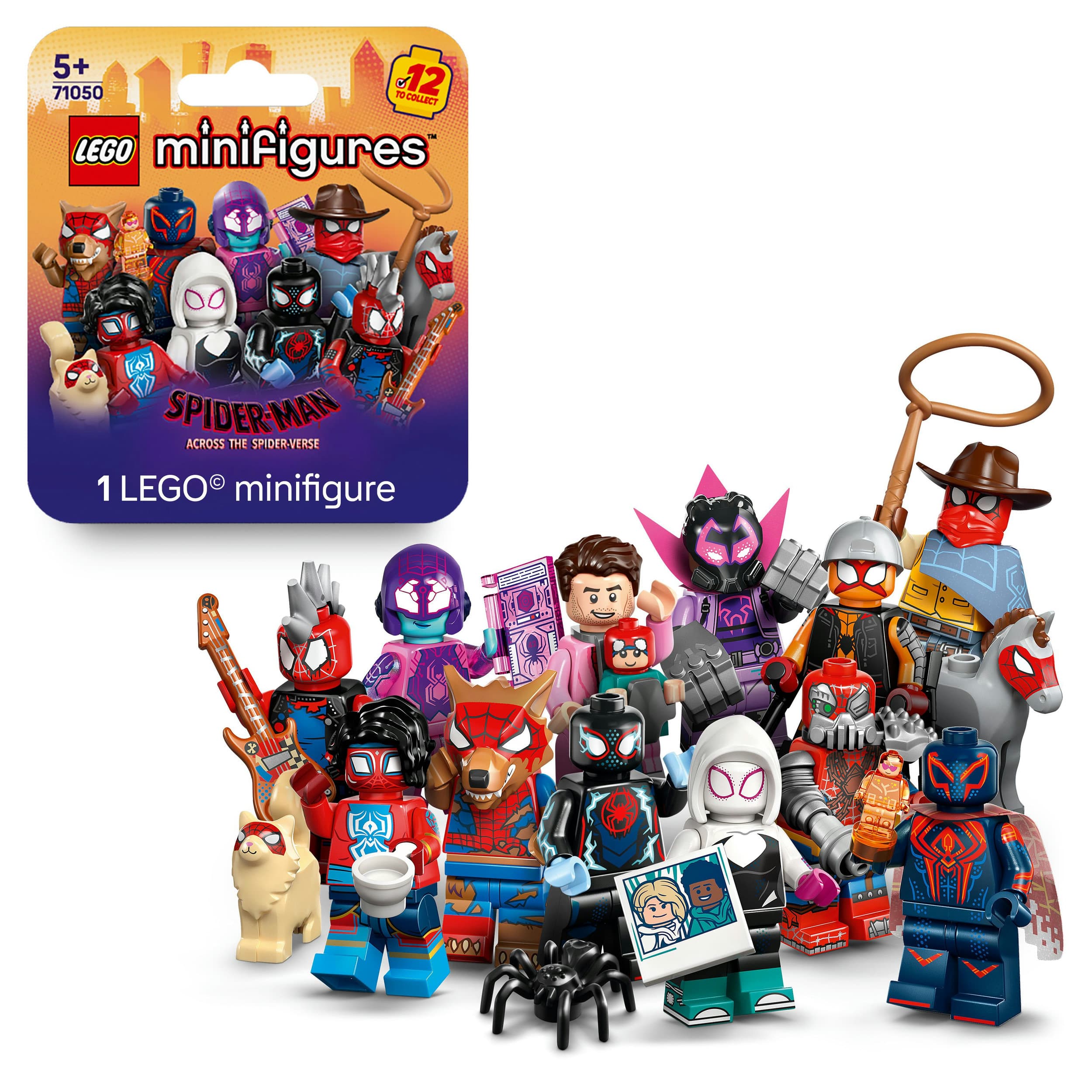 LEGO 71050 Minifiguren Spider-Man: Across the Spider-Verse, Modellbau