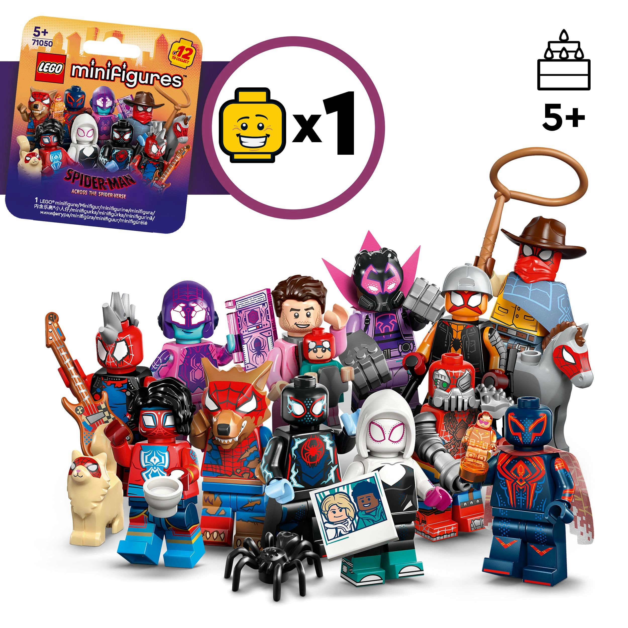 Produktbild LEGO 71050 Minifiguren Spider-Man: Across the Spider-Verse, Modellbau 6 von 8