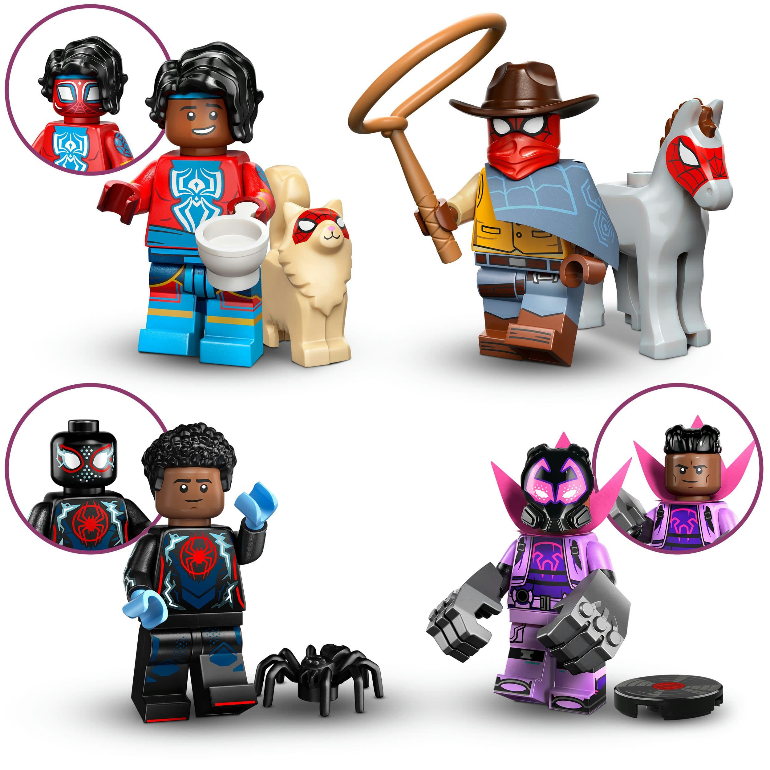 Produktbild LEGO 71050 Minifiguren Spider-Man: Across the Spider-Verse, Modellbau 5 von 8
