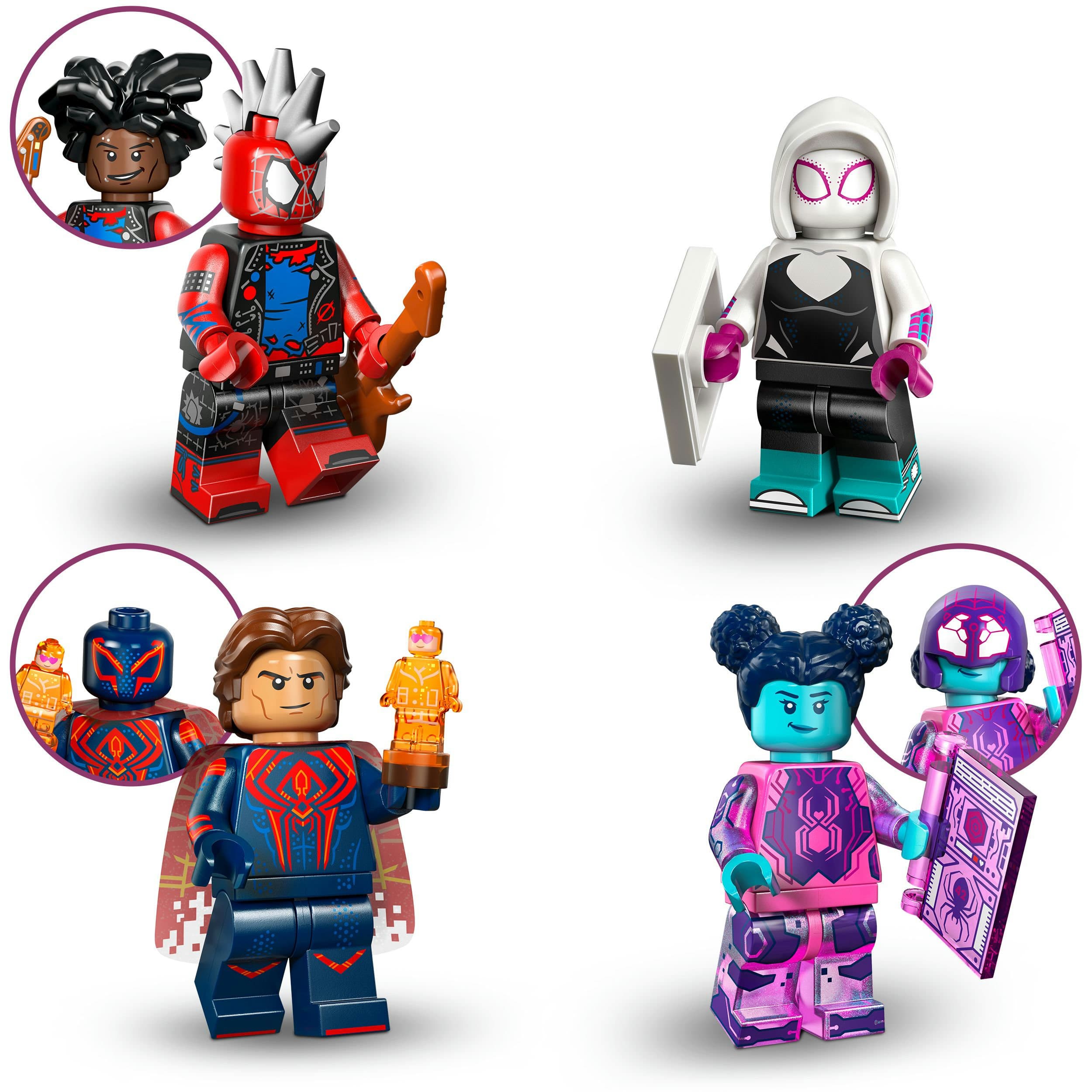 Produktbild LEGO 71050 Minifiguren Spider-Man: Across the Spider-Verse, Modellbau 4 von 8
