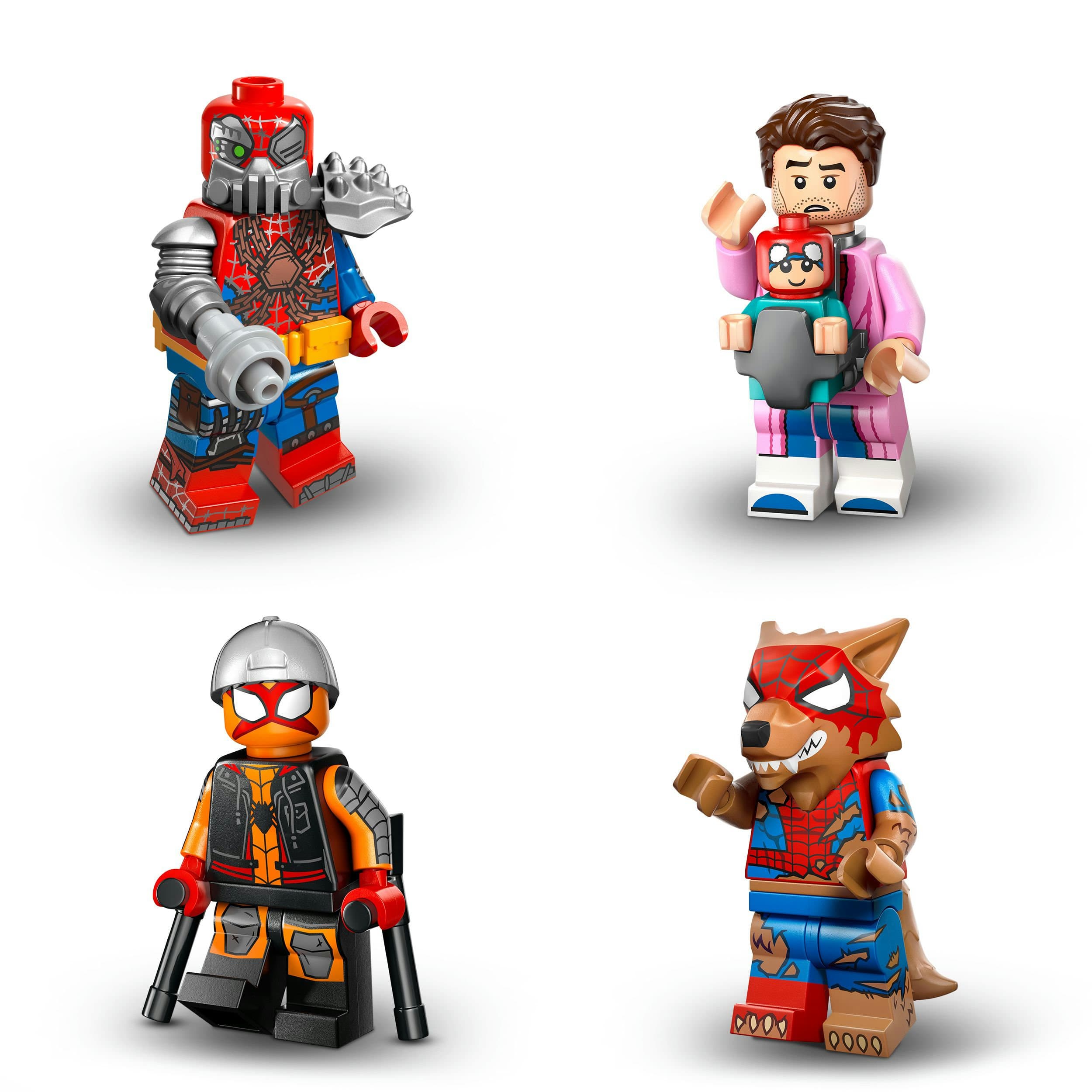 Produktbild LEGO 71050 Minifiguren Spider-Man: Across the Spider-Verse, Modellbau 3 von 8