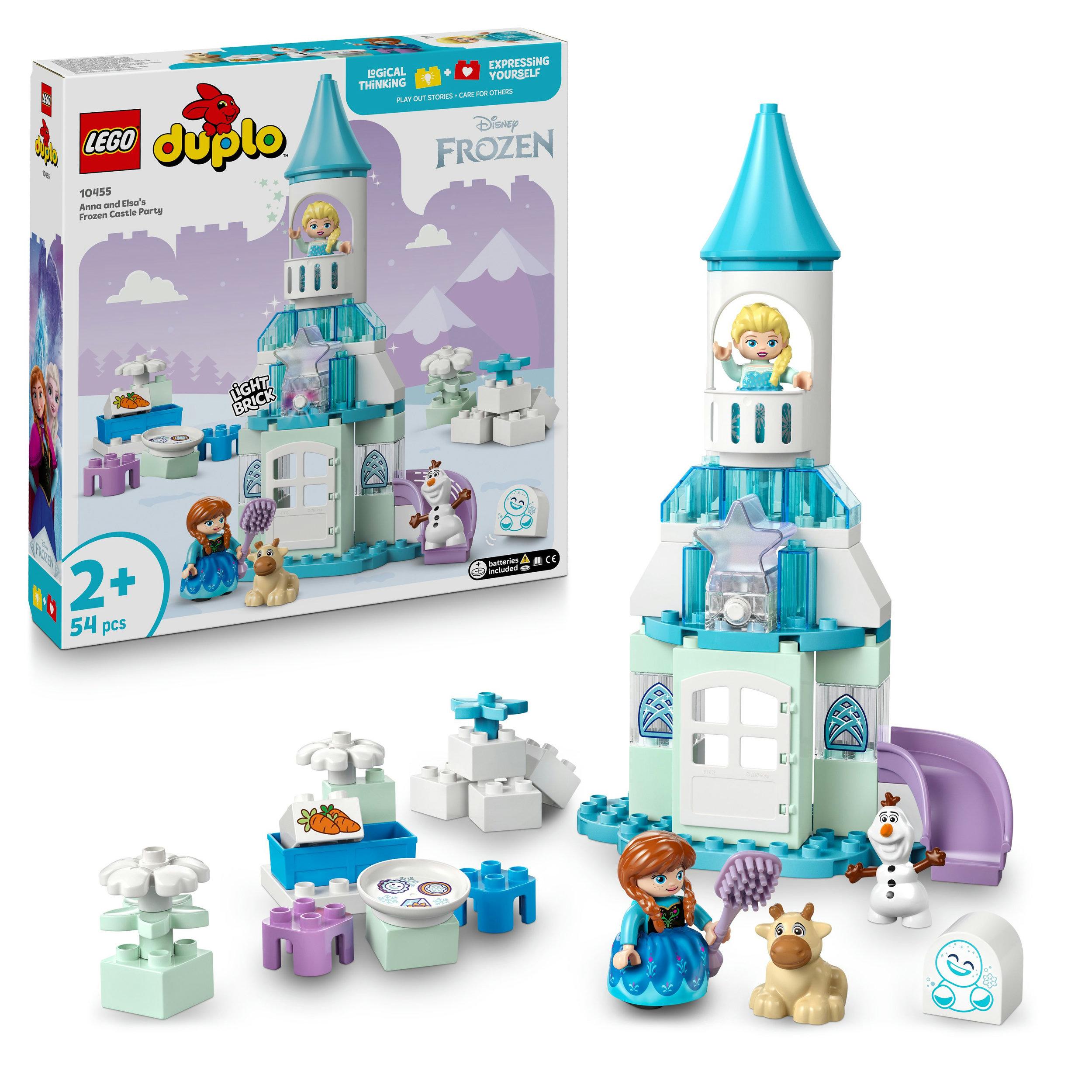 LEGO DUPLO | Disney Annas und Elsas Party im Eispalast Lernspielzeug 10455