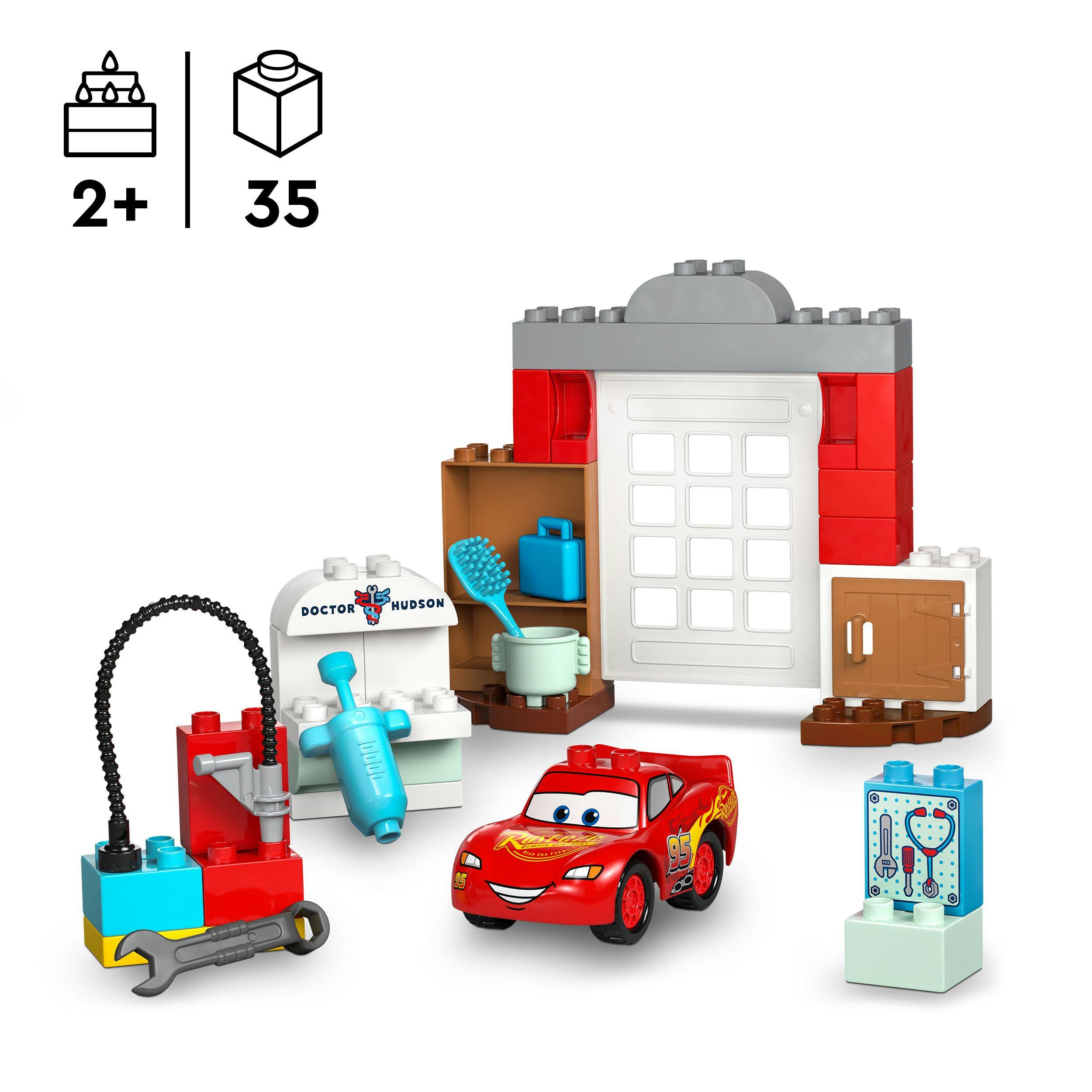 Produktbild LEGO DUPLO │ Disney McQueens Besuch in Docs Werkstatt Bauspielzeug 10456 6 von 7