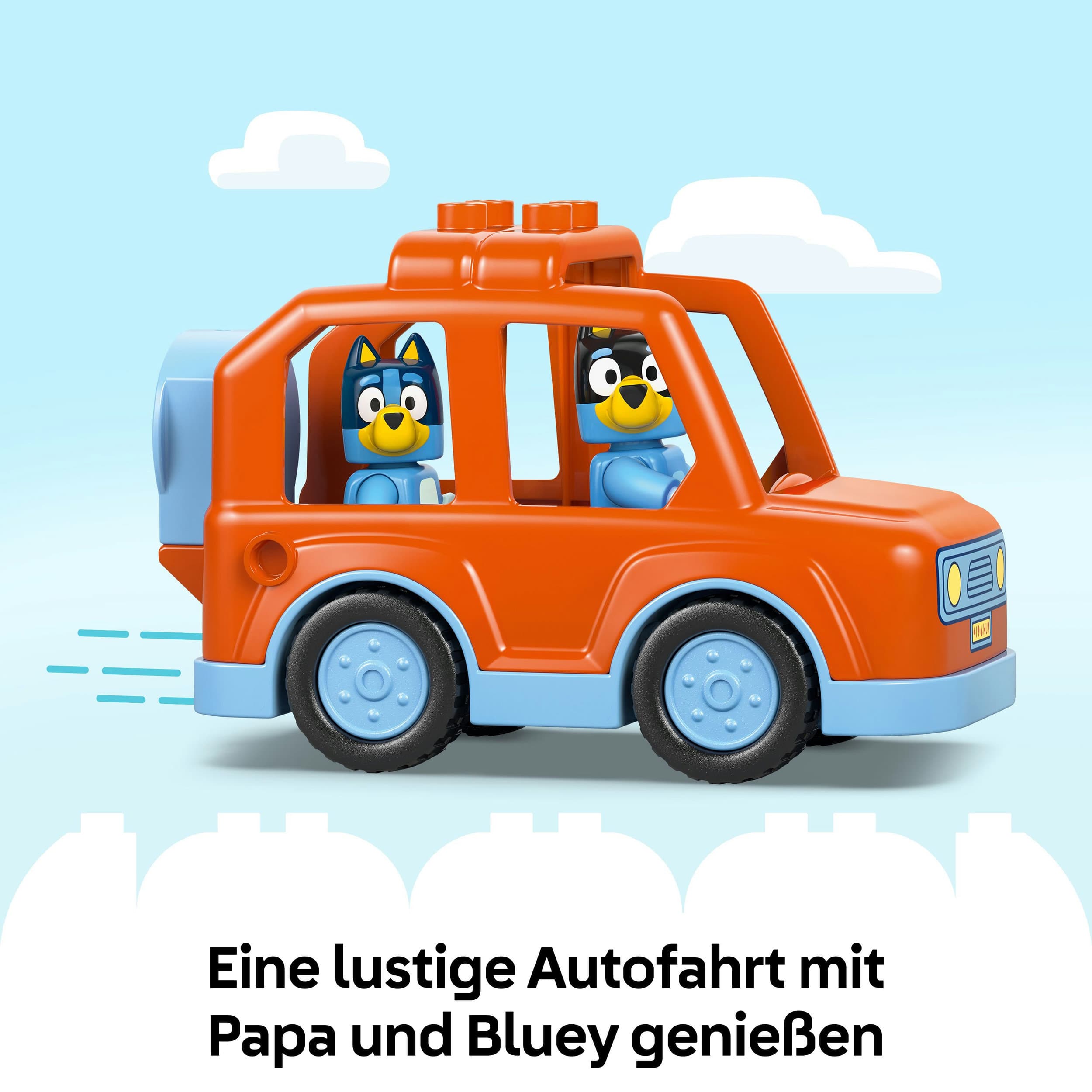 Produktbild LEGO DUPLO Bluey Ausflug zur Eisdiele mit Bluey - Lernspielzeug - 10458 5 von 8