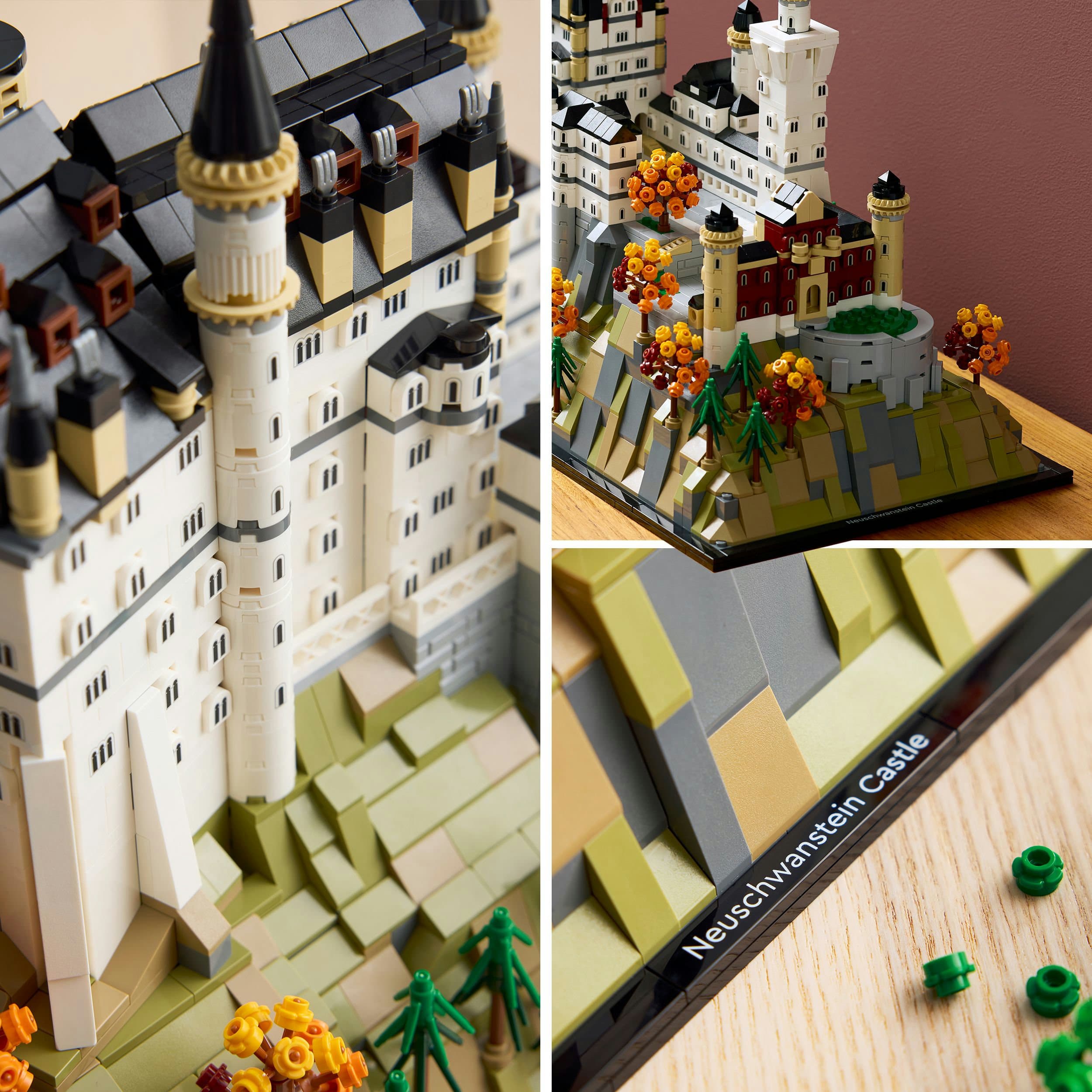 Produktbild LEGO Architecture 21063 Schloss Neuschwanstein, Bastelset Spielzeug 3 von 8