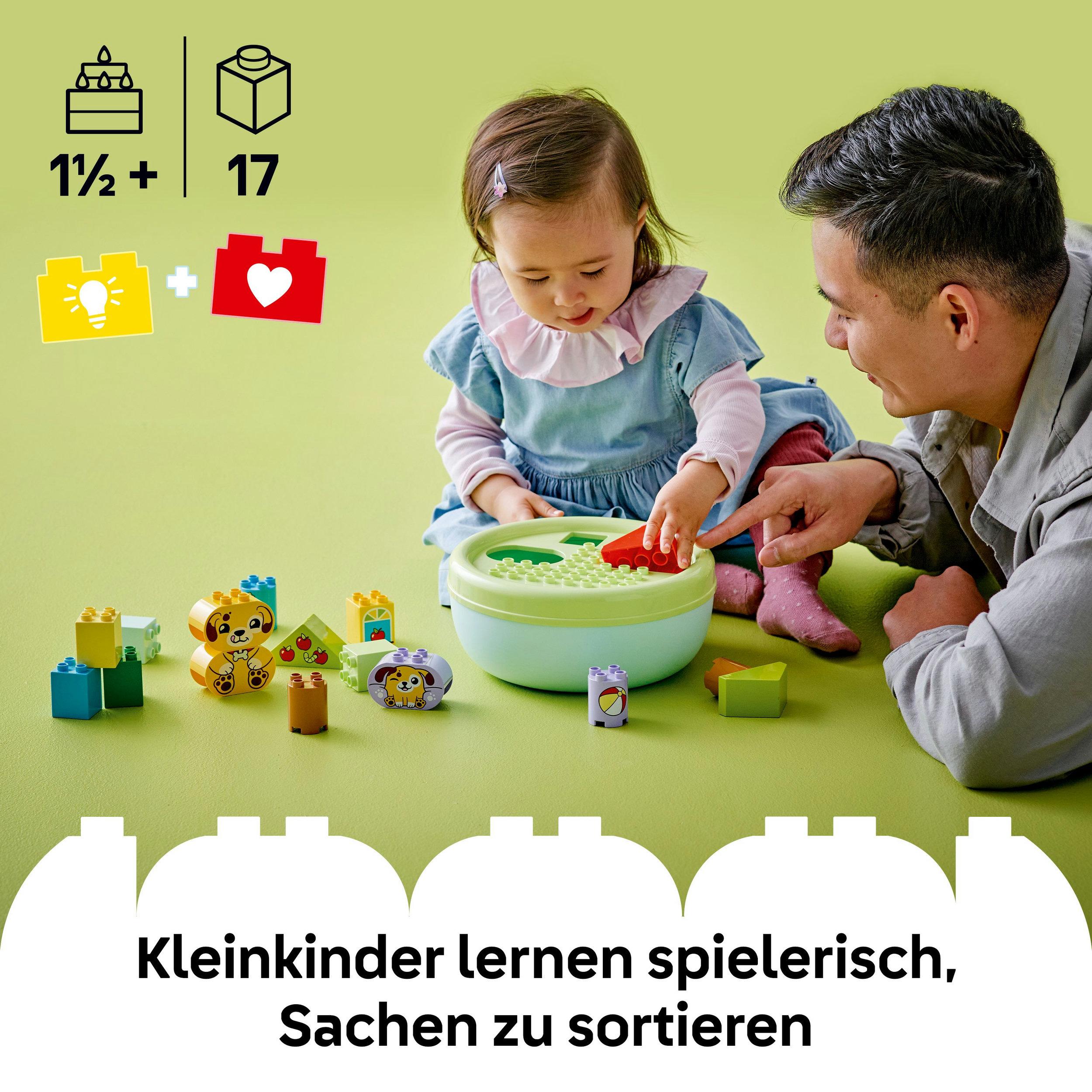 Produktbild LEGO DUPLO Formsortierer: Welpenhaus - Lernspielzeug für Kinder - 10441 7 von 7