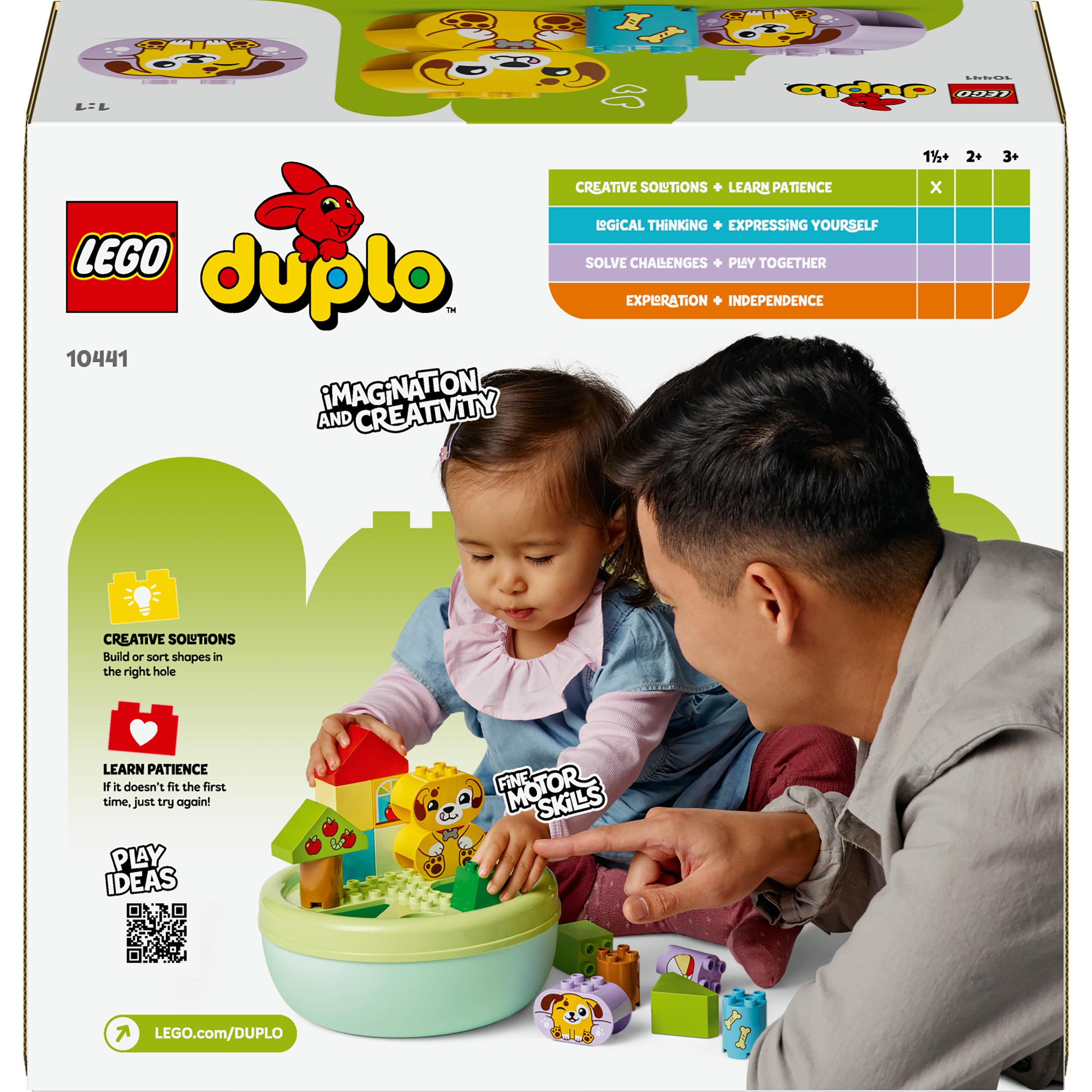Produktbild LEGO DUPLO Formsortierer: Welpenhaus - Lernspielzeug für Kinder - 10441 2 von 7