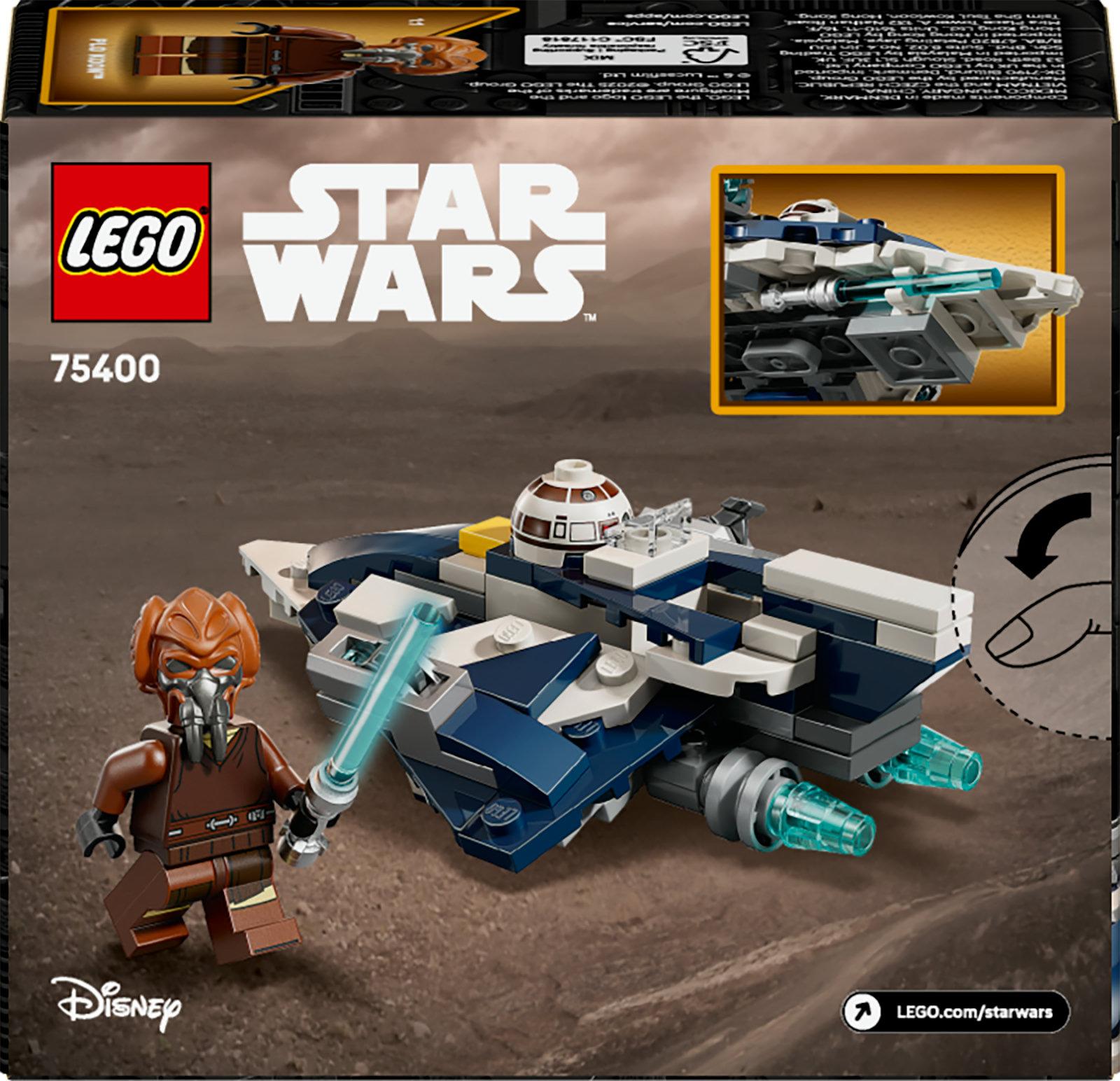 Produktbild LEGO Star Wars 75400 Plo Koons Jedi Starfighter Microfighter 2 von 7