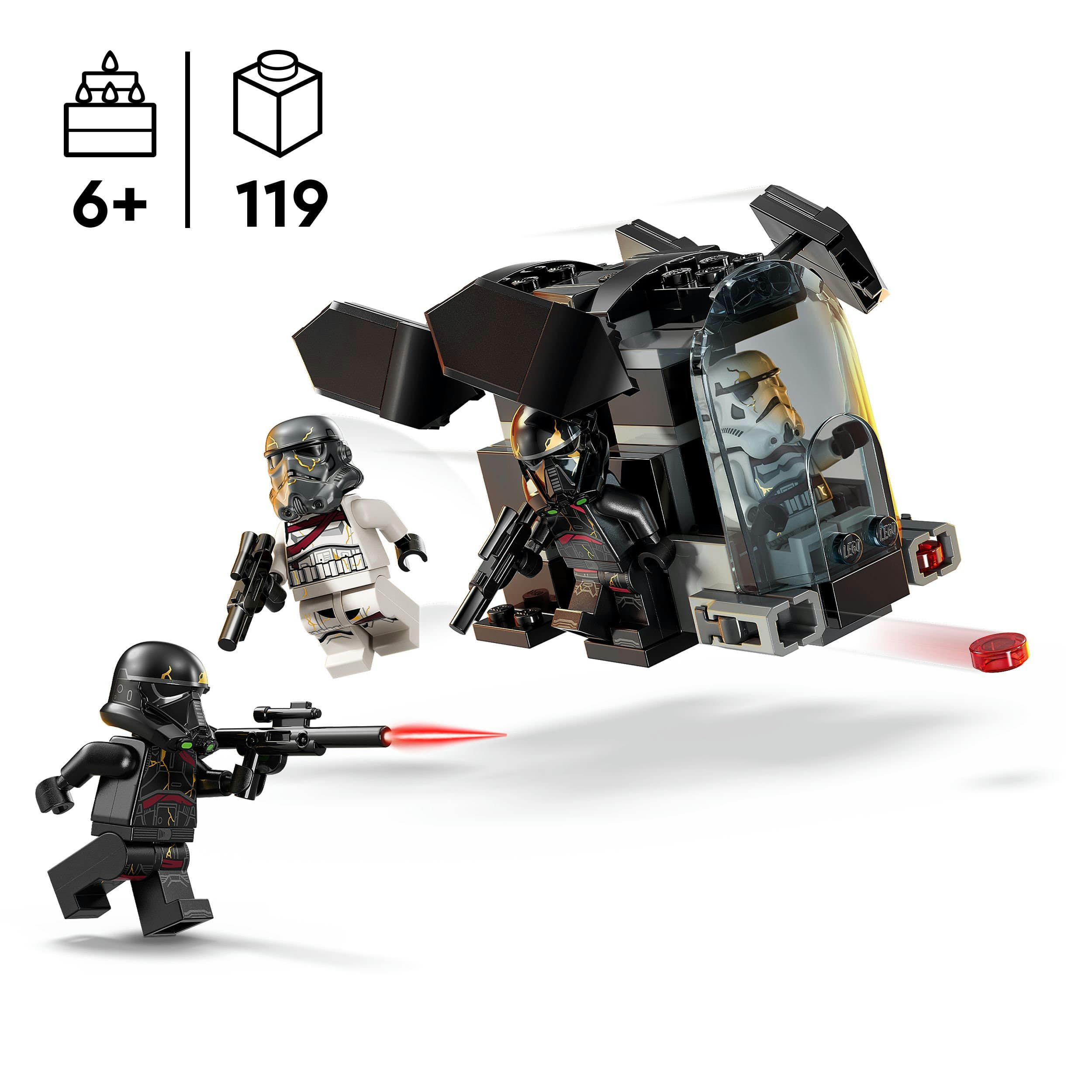 Produktbild LEGO Star Wars 75412 Todestruppler & Nachttruppler Battle Pack 6 von 7